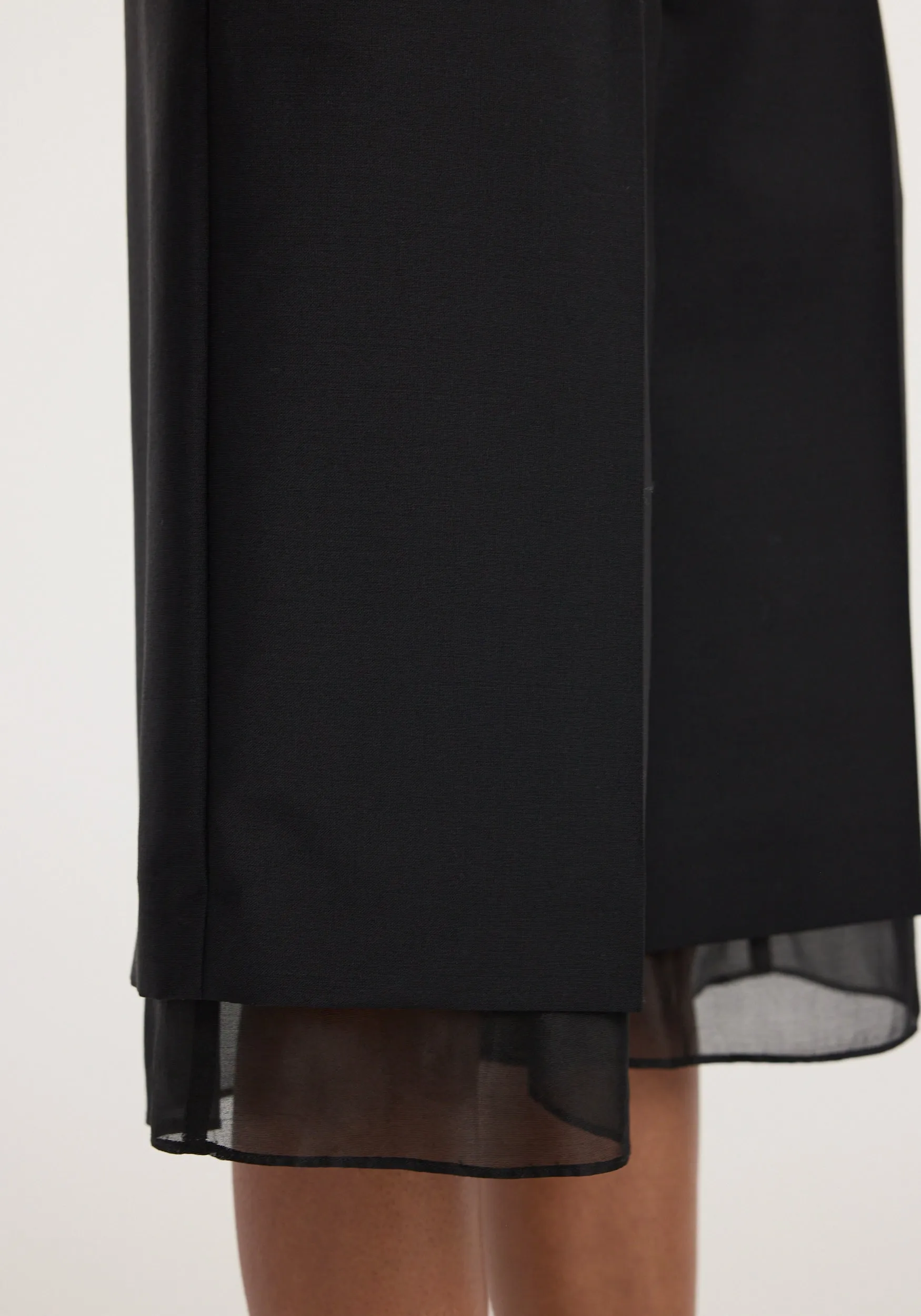 Organza lined shorts | black sold by Rohe product image thumbnail 4