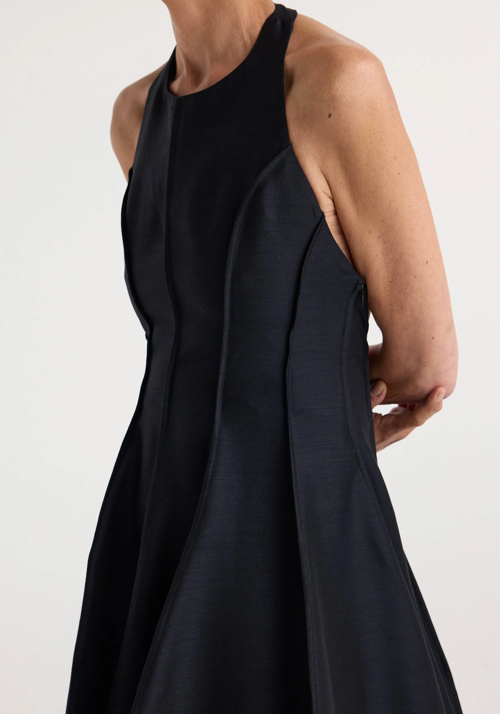 Open back tulip dress | night sold by Rohe product image thumbnail 5