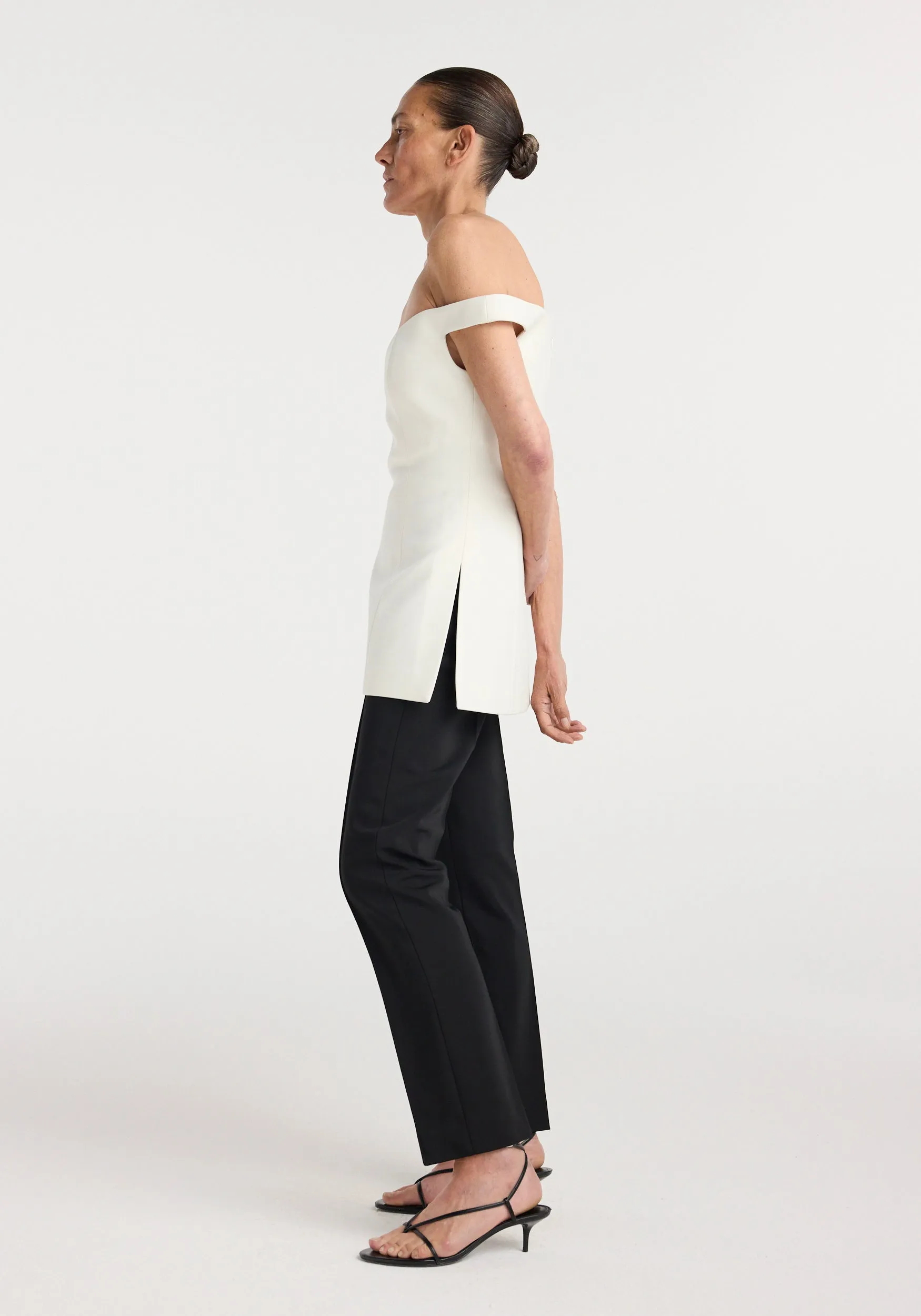 Off shoulder top | cream sold by Rohe product image thumbnail 2