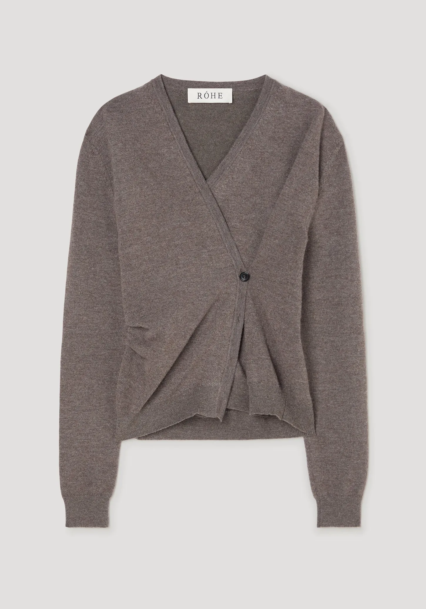 Twisted ballet cardigan | mud sold by Rohe