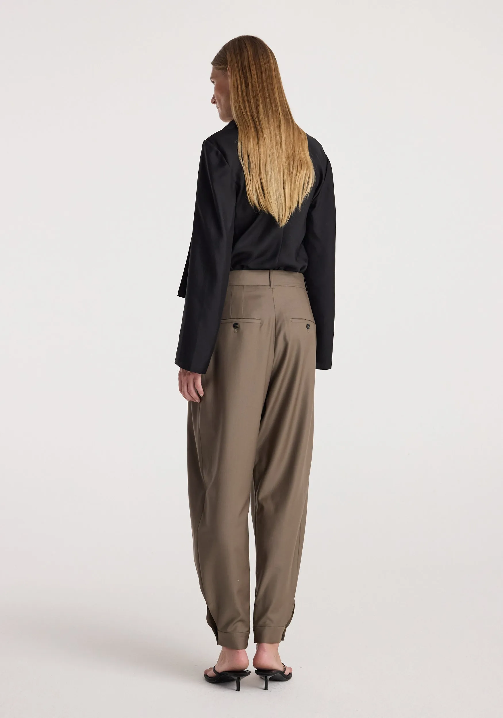 Tailored cuff trousers | desert brown sold by Rohe product image thumbnail 5