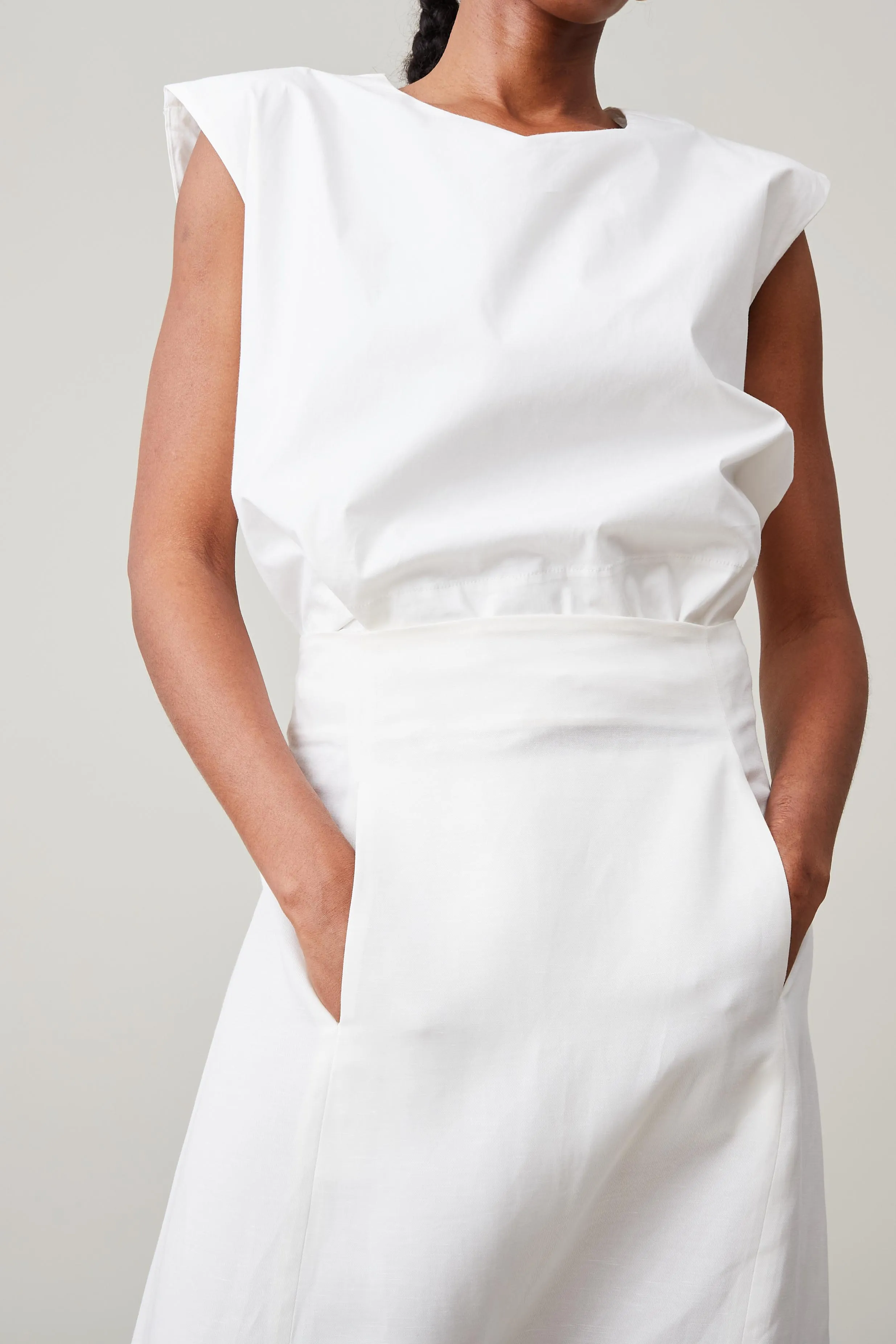 MORGAN PANT | CREAM TENCEL LINEN sold by Caron Callahan product image thumbnail 2