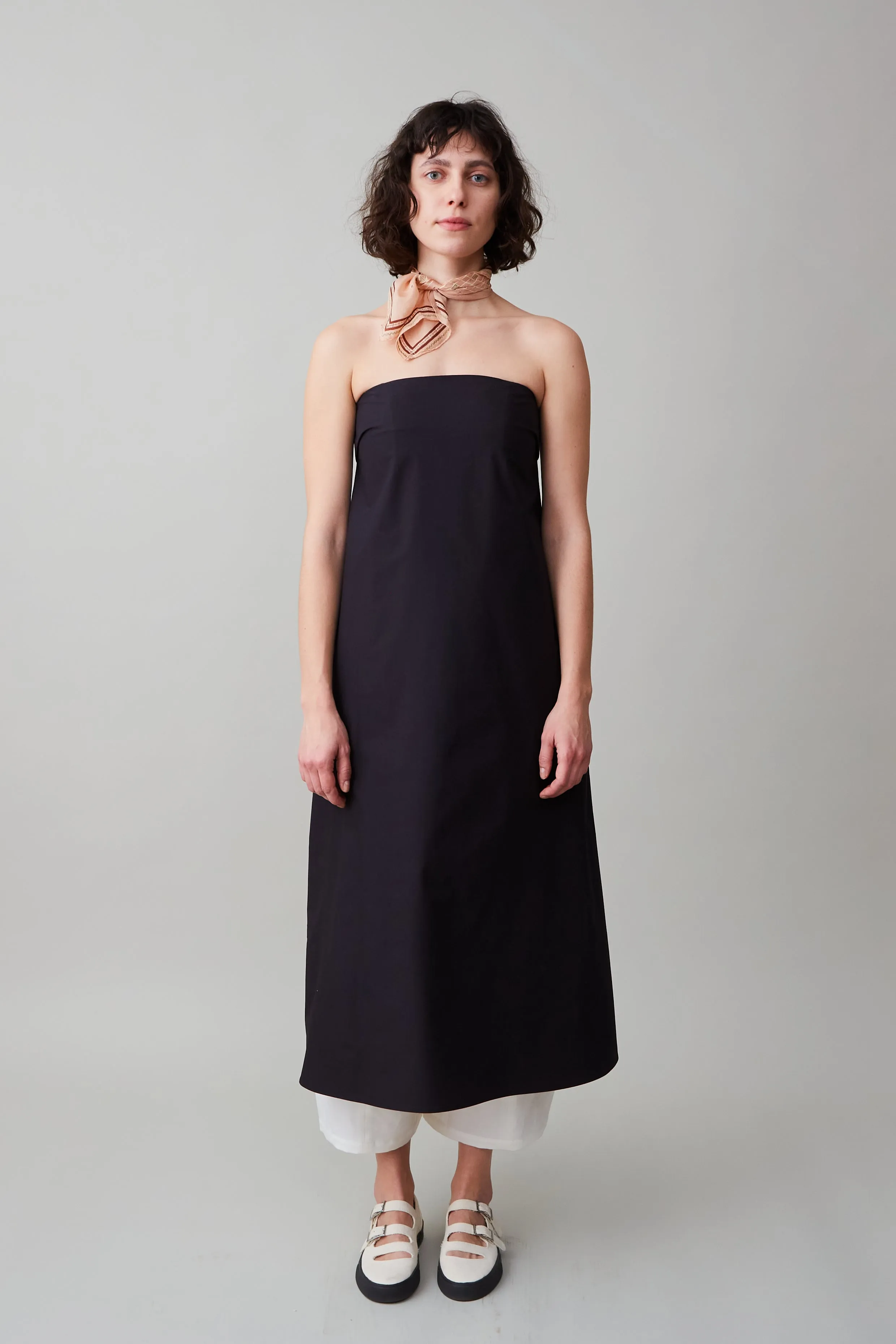 MERCEDES DRESS | BLACK POPLIN sold by Caron Callahan product image thumbnail 4