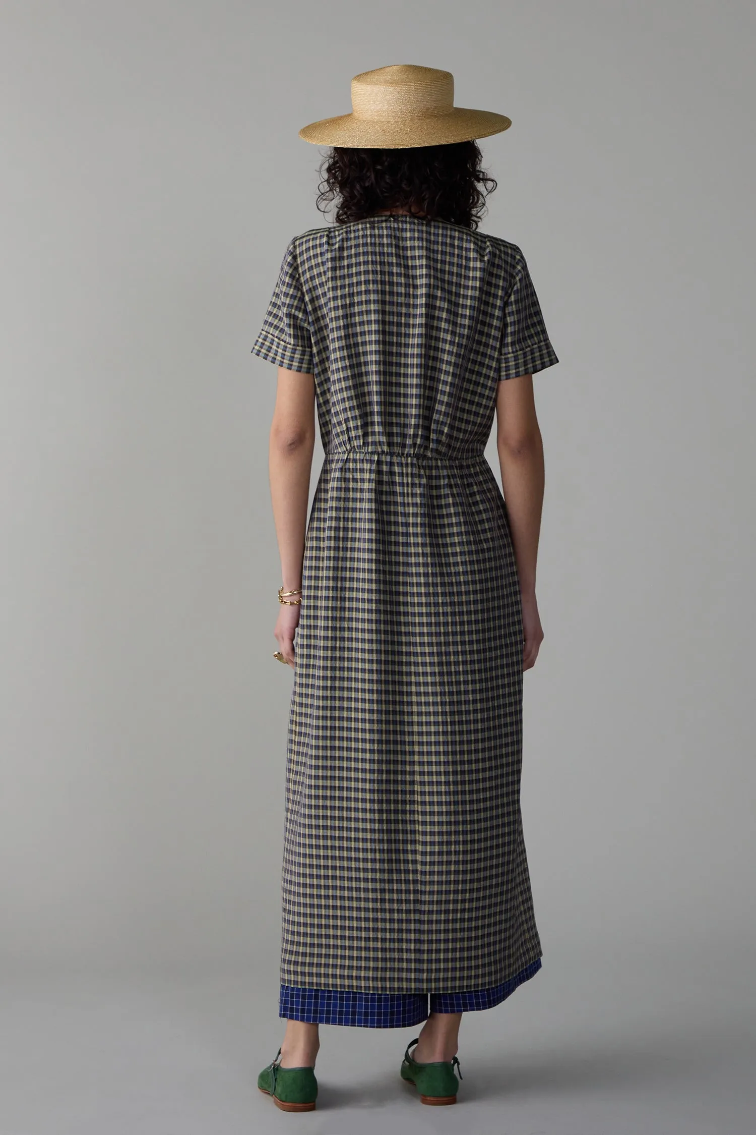 ROSETTA DRESS | MULTI PLAID sold by Caron Callahan product image thumbnail 4