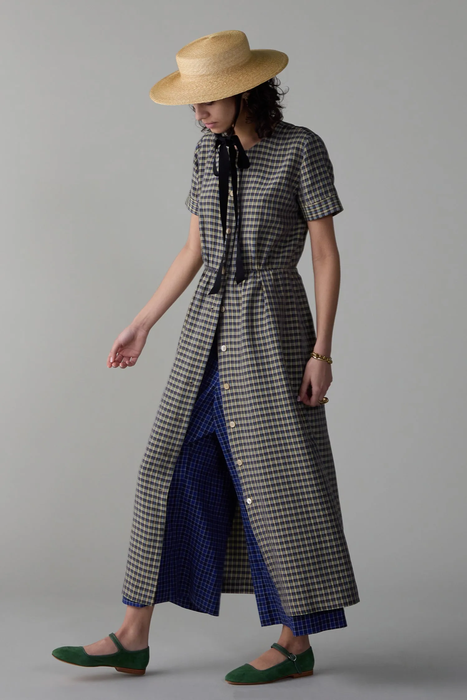 ROSETTA DRESS | MULTI PLAID sold by Caron Callahan product image thumbnail 3