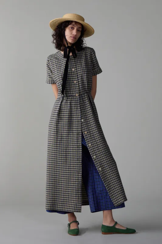 ROSETTA DRESS | MULTI PLAID made by Caron Callahan