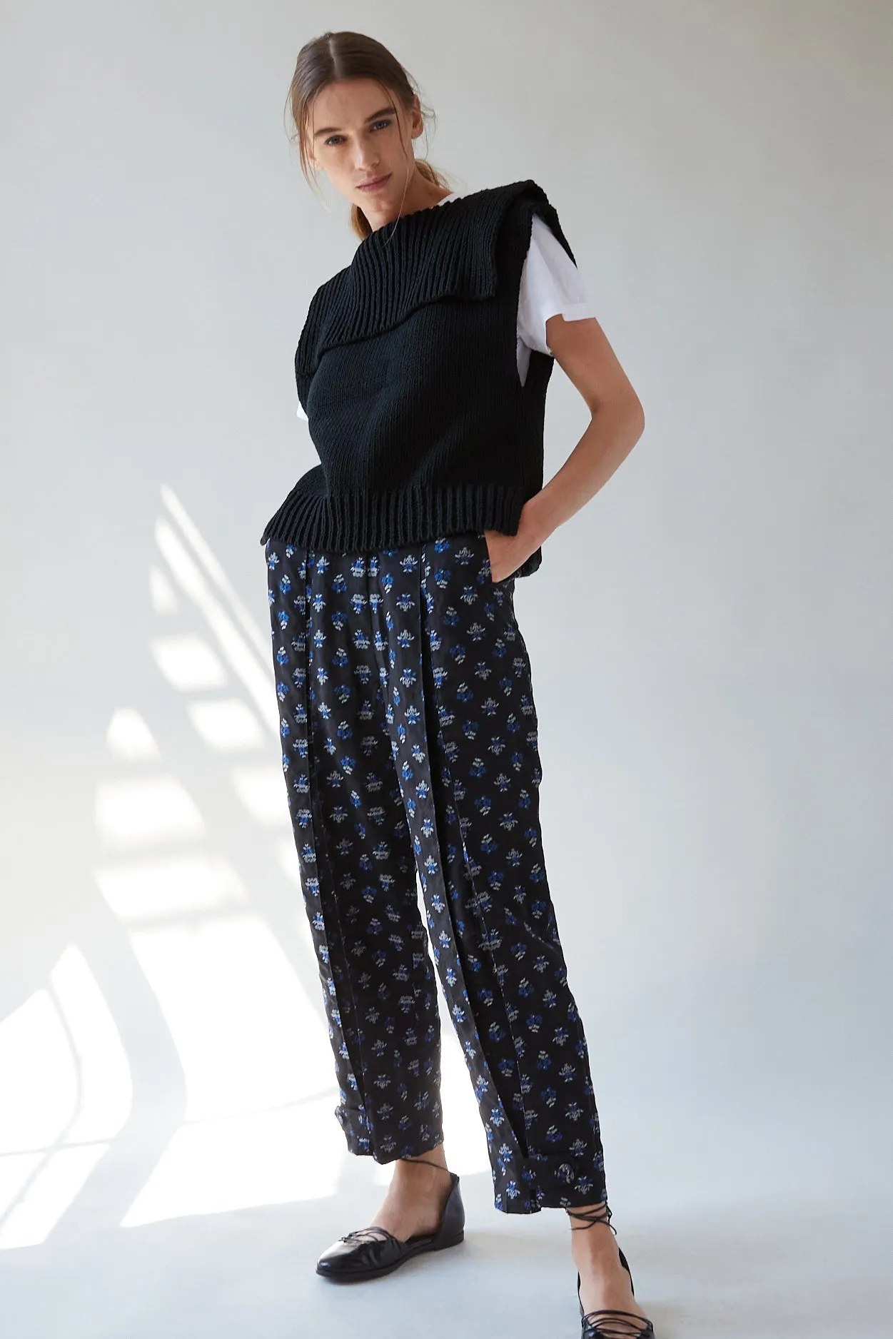 ELITA PANT | JET BASKET FLORAL FIL COUPÉ sold by Caron Callahan