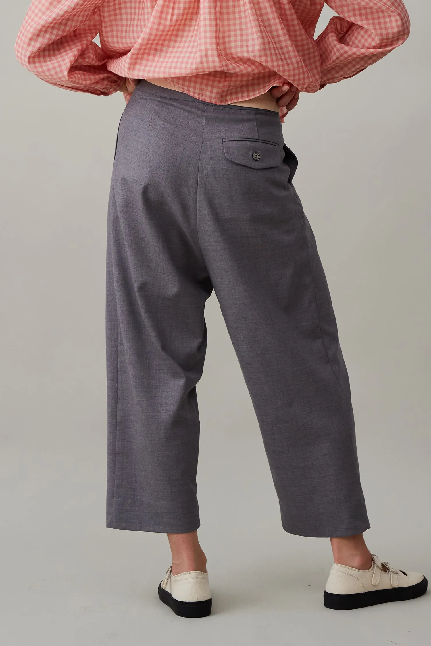 JOSEPH PANT | CHARCOAL WOOL sold by Caron Callahan product image thumbnail 4