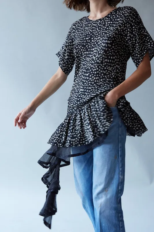 VICKI TOP | WOBBLE DOT made by Caron Callahan