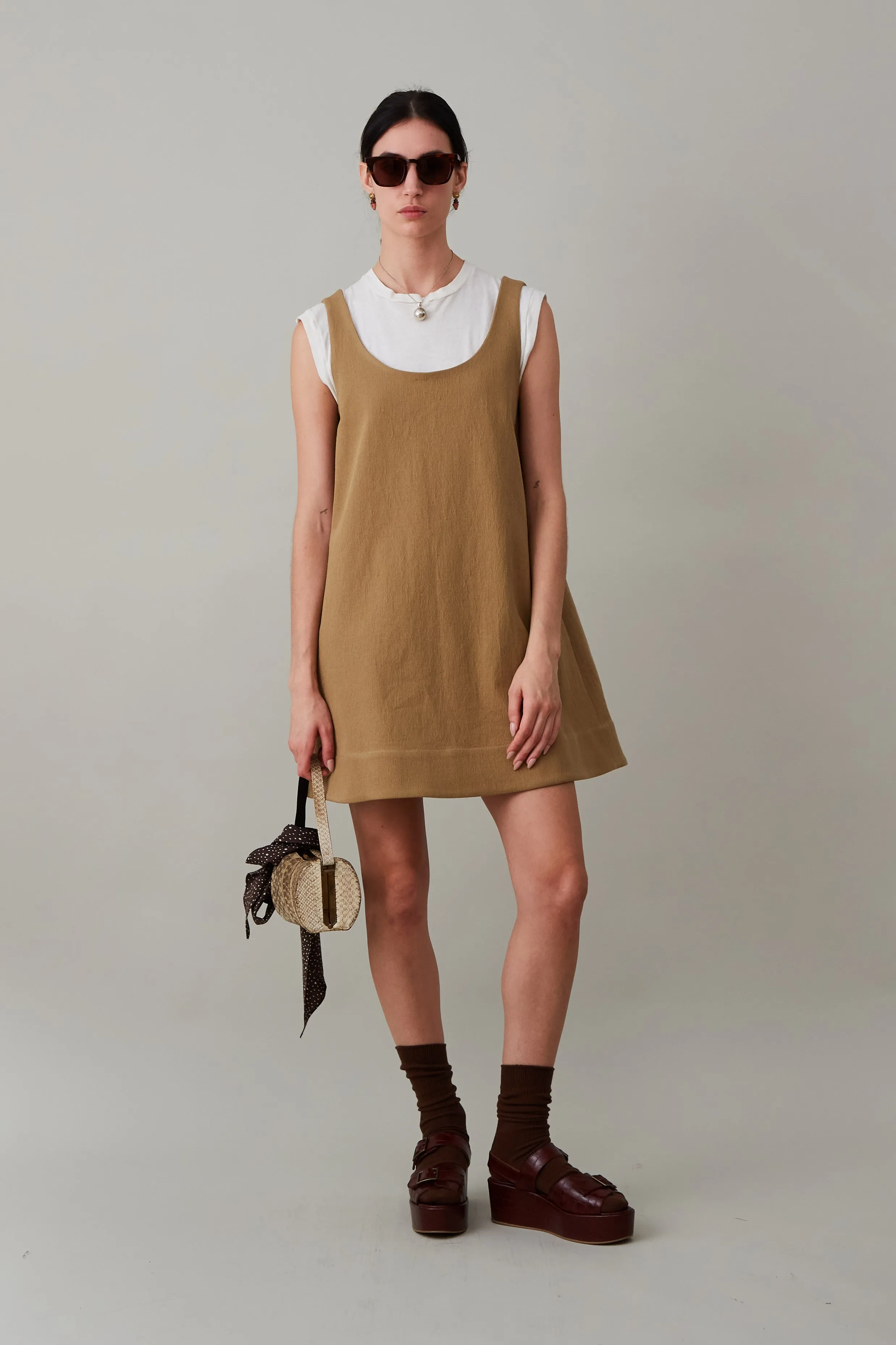 JEANINE DRESS | TOAST SLUB COTTON sold by Caron Callahan