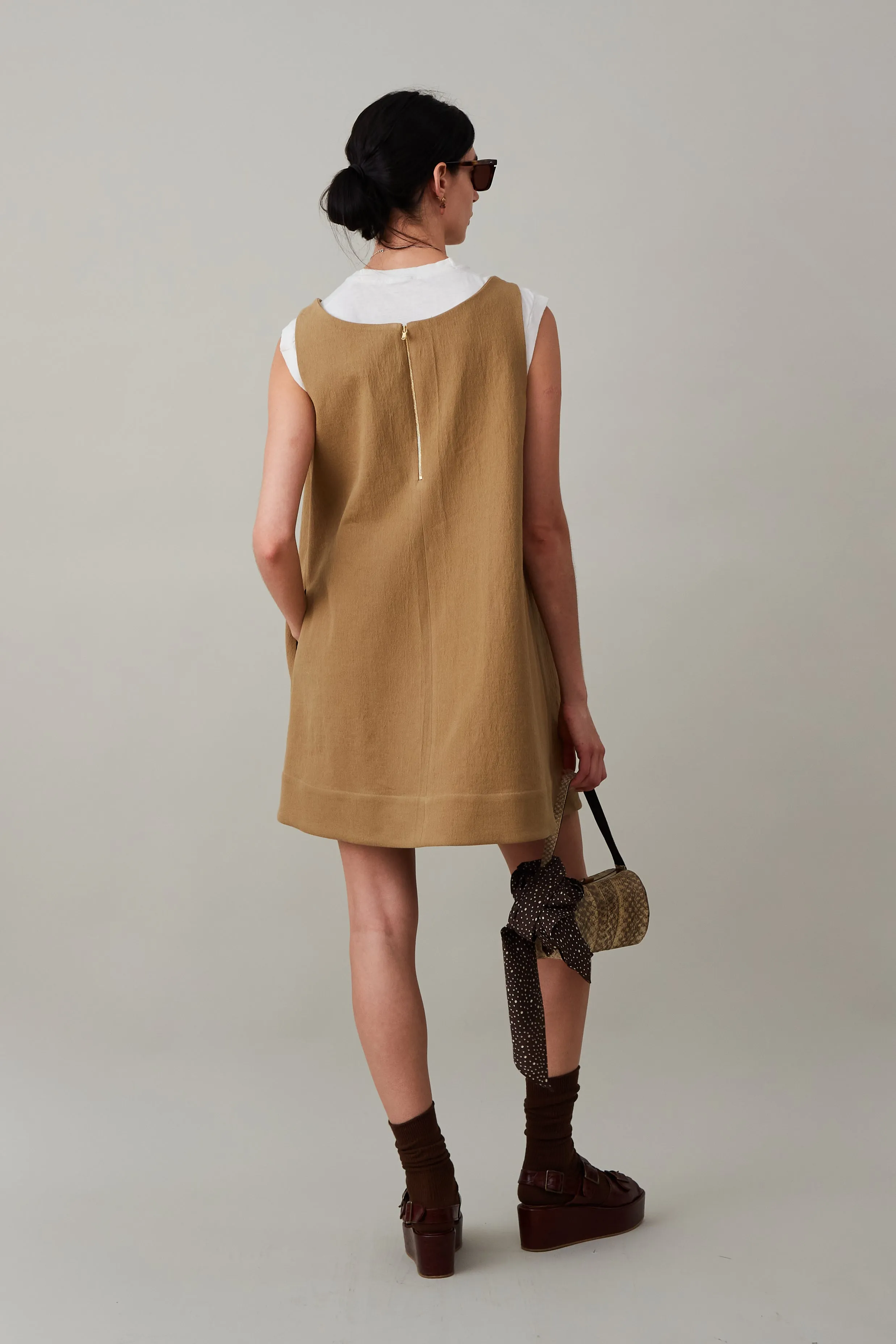 JEANINE DRESS | TOAST SLUB COTTON sold by Caron Callahan product image thumbnail 5