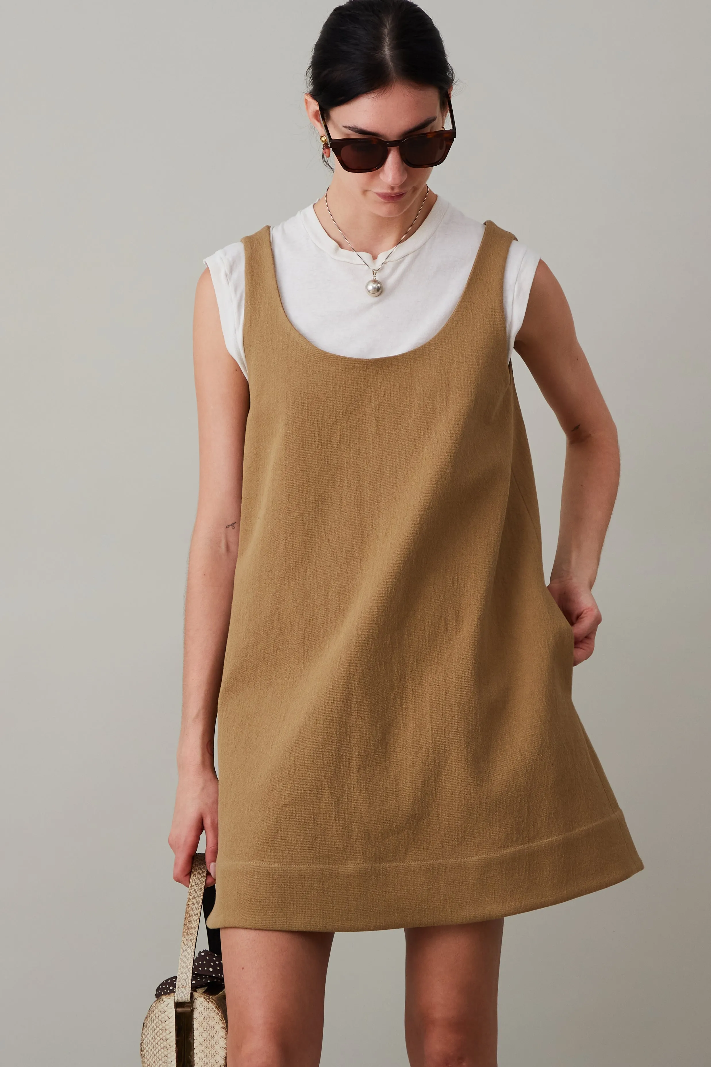 JEANINE DRESS | TOAST SLUB COTTON sold by Caron Callahan product image thumbnail 2
