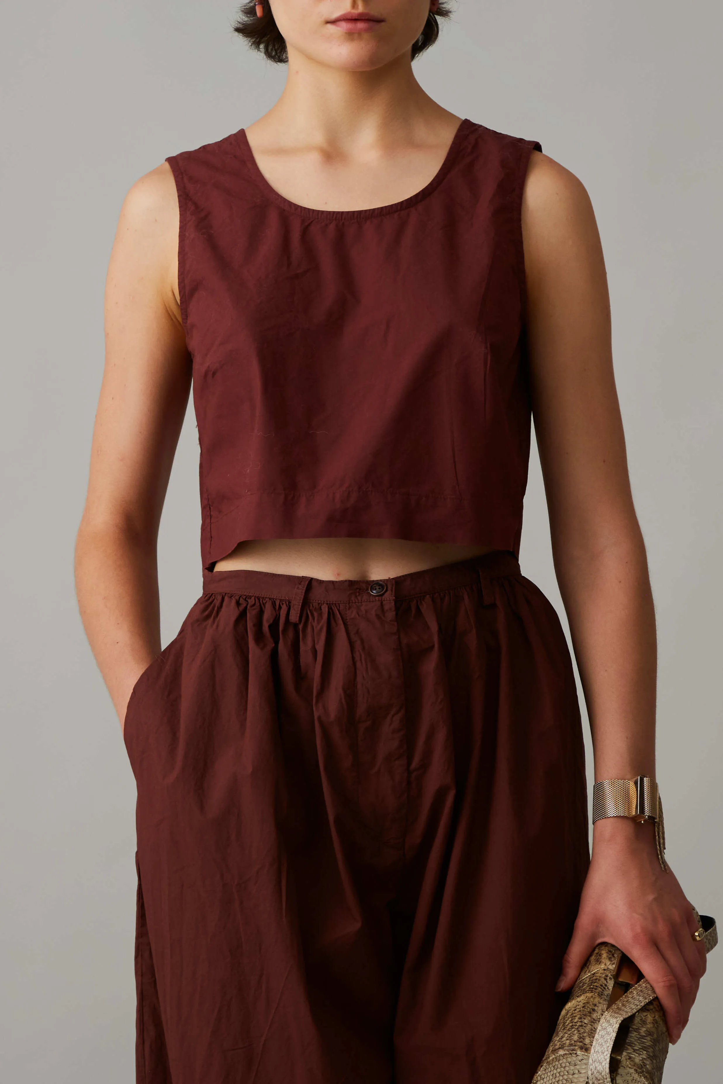 CAMILLE SHELL | BROWNSTONE POPLIN sold by Caron Callahan