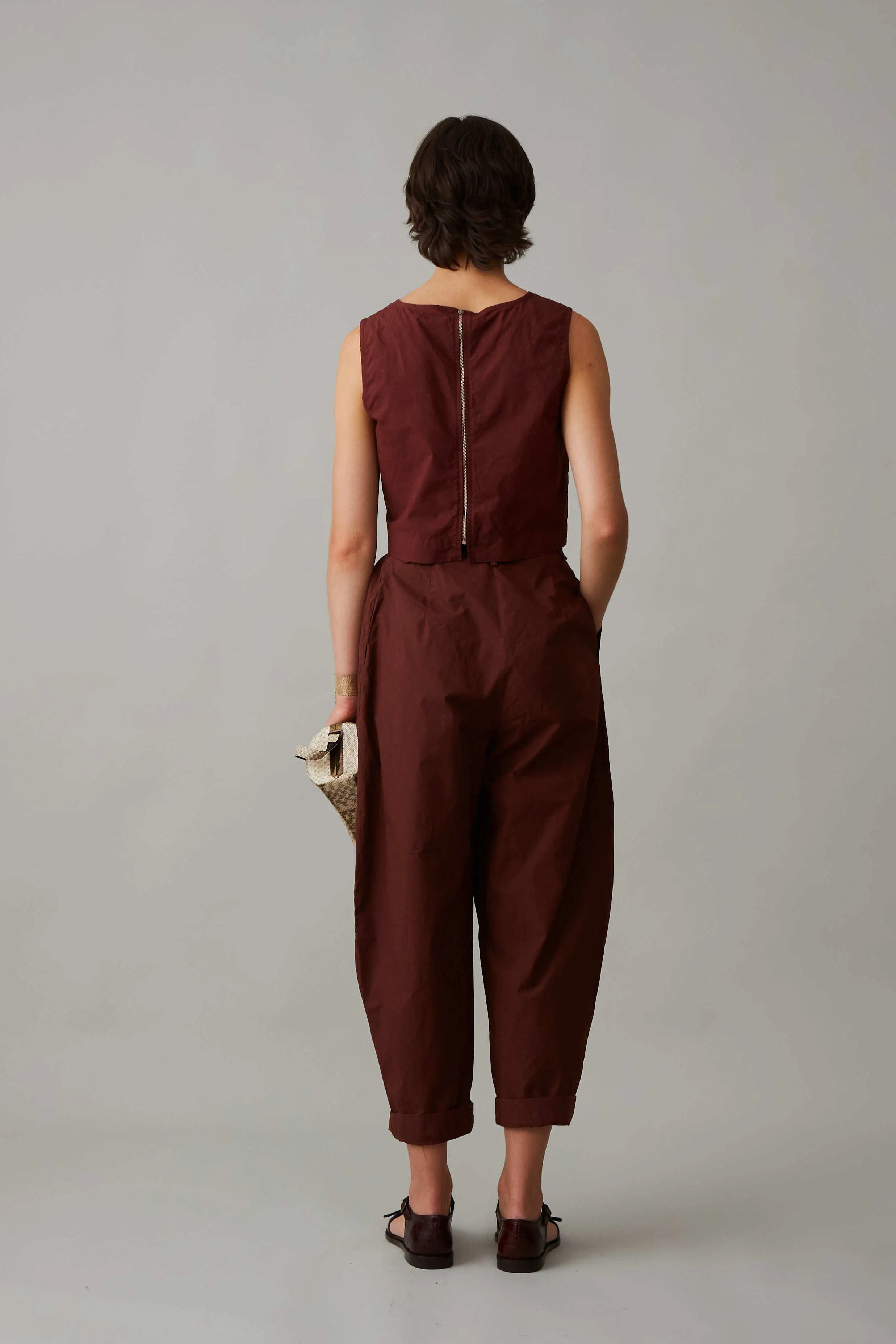 CAMILLE SHELL | BROWNSTONE POPLIN sold by Caron Callahan product image thumbnail 2