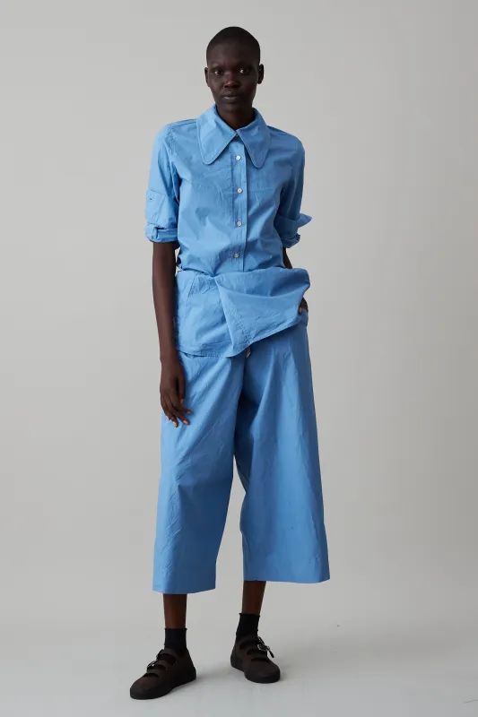 THEOS PANT | ASHLEIGH BLUE POPLIN sold by Caron Callahan