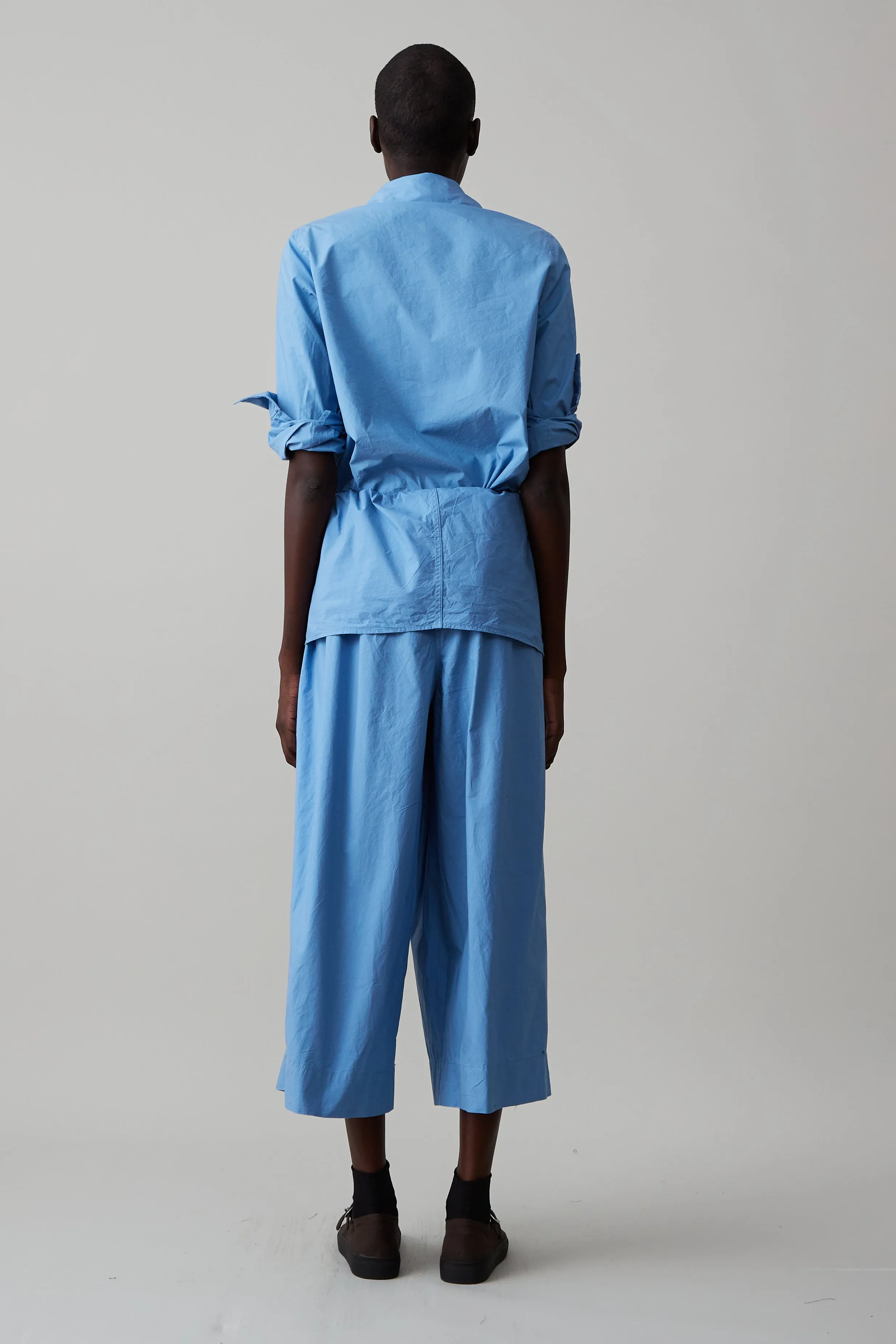 THEOS PANT | ASHLEIGH BLUE POPLIN sold by Caron Callahan product image thumbnail 3