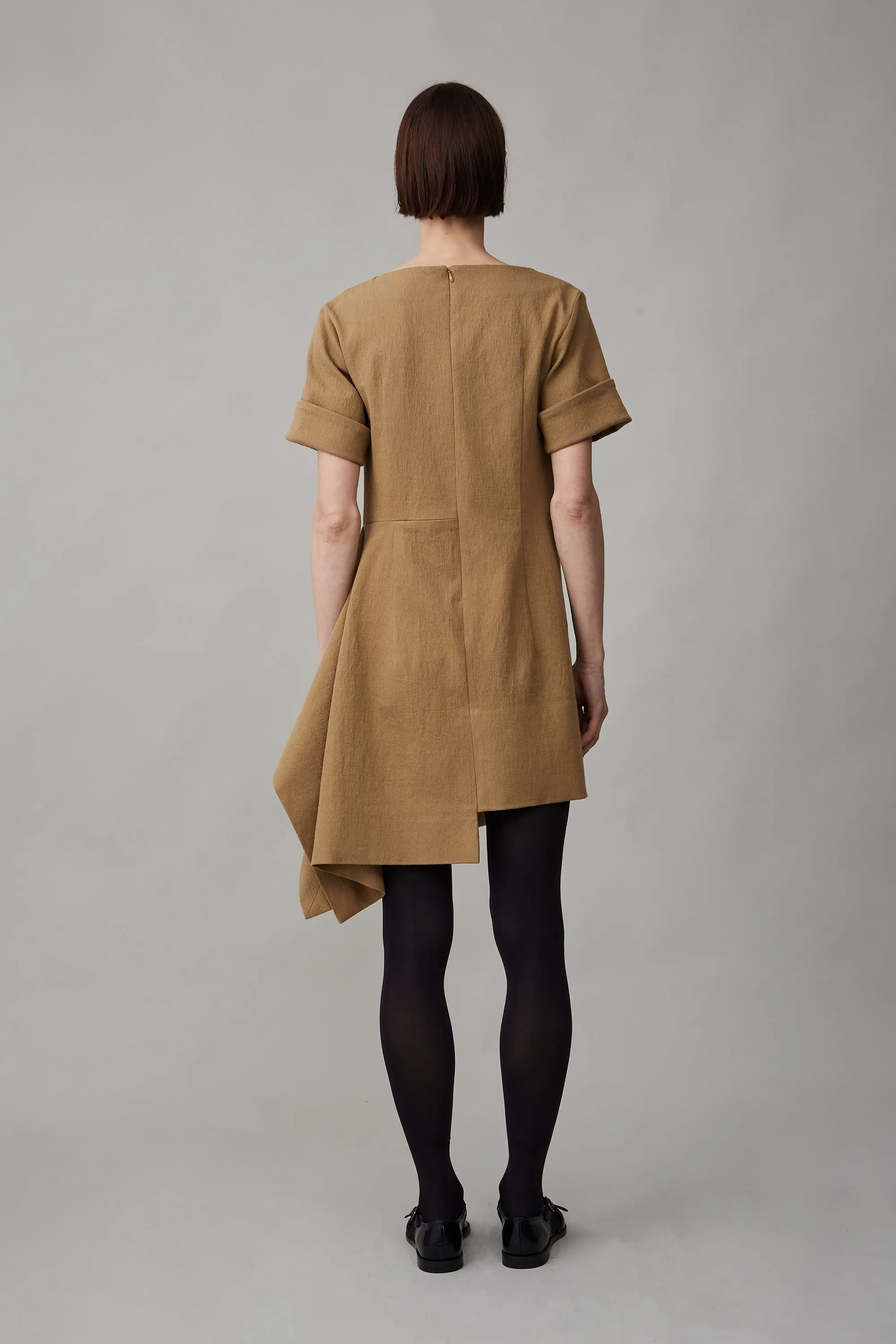 GRETA DRESS | TOAST SLUB COTTON sold by Caron Callahan product image thumbnail 4