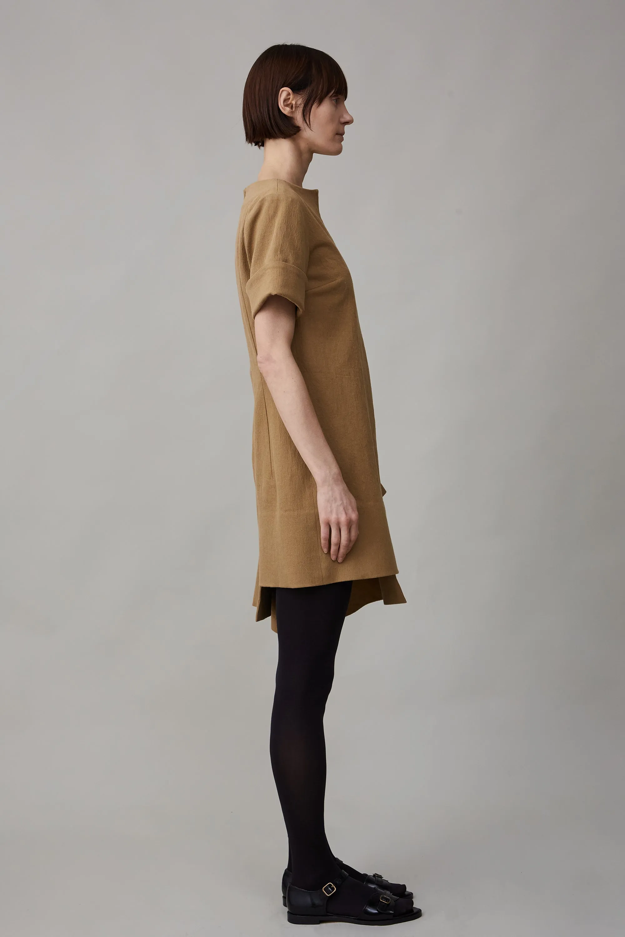 GRETA DRESS | TOAST SLUB COTTON sold by Caron Callahan product image thumbnail 5