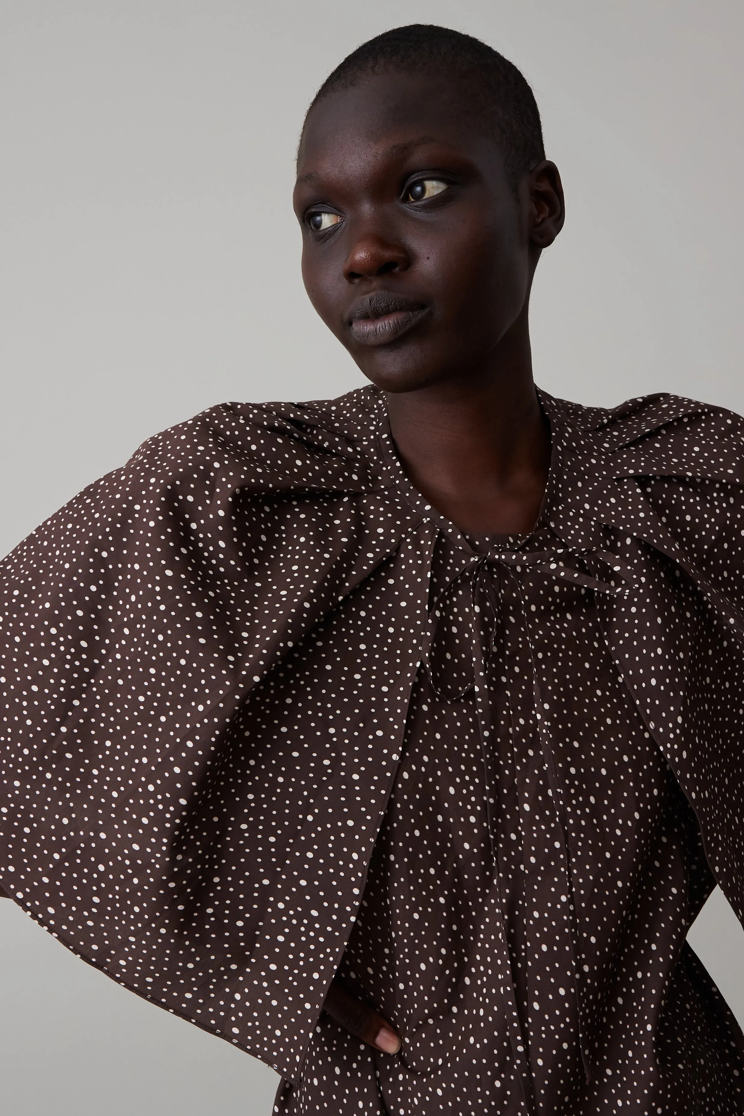 LEON DRESS | CHOCOLATE DOT sold by Caron Callahan product image thumbnail 2