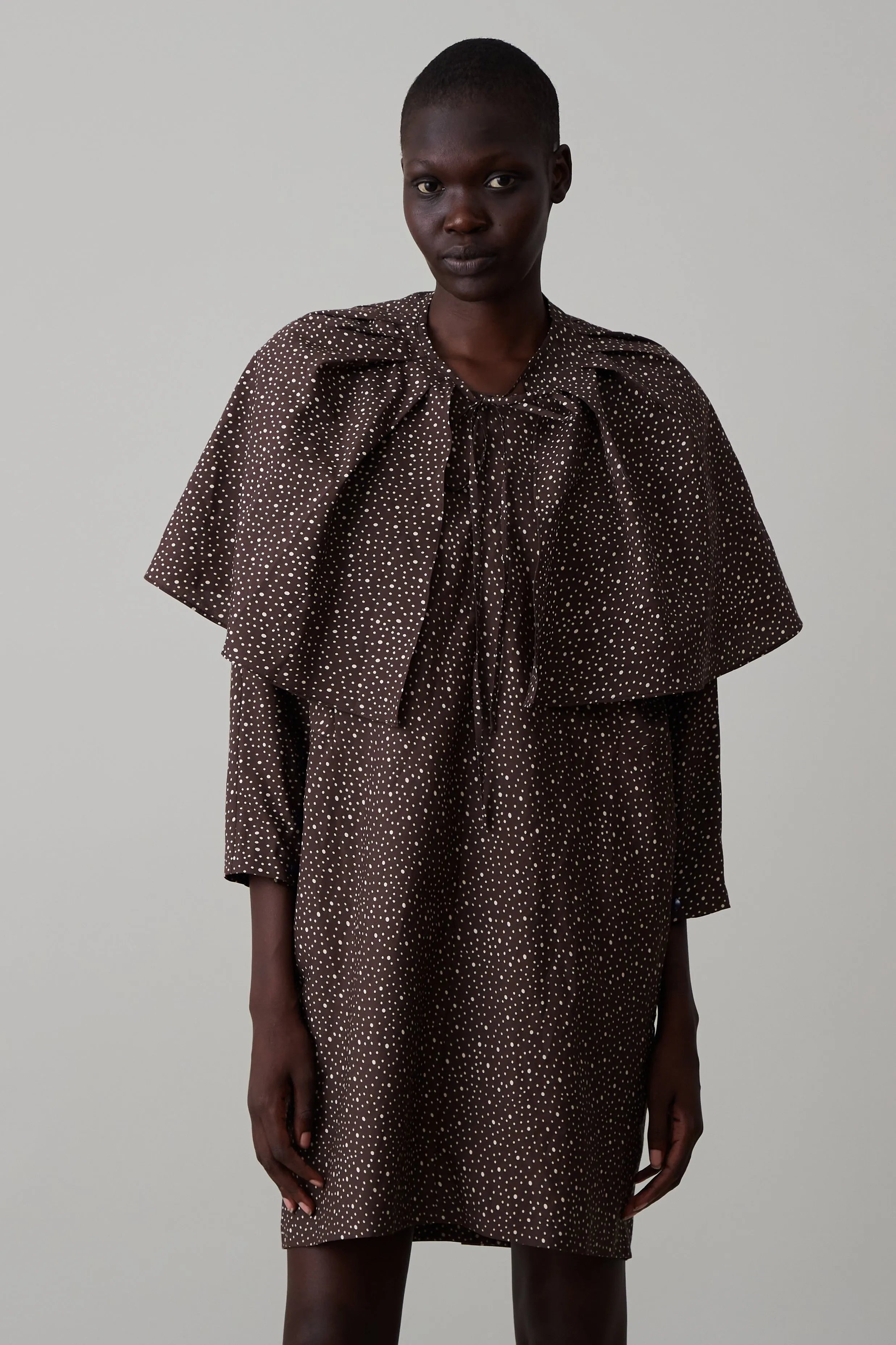 LEON DRESS | CHOCOLATE DOT sold by Caron Callahan product image thumbnail 3