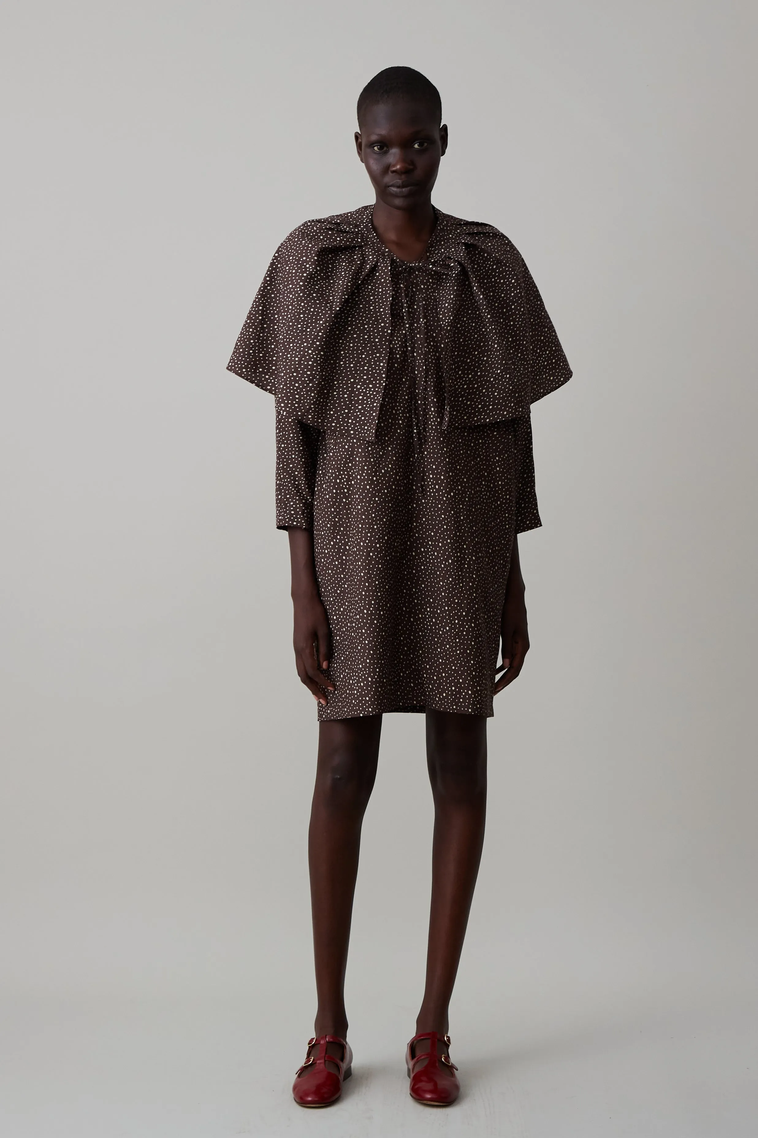 LEON DRESS | CHOCOLATE DOT sold by Caron Callahan