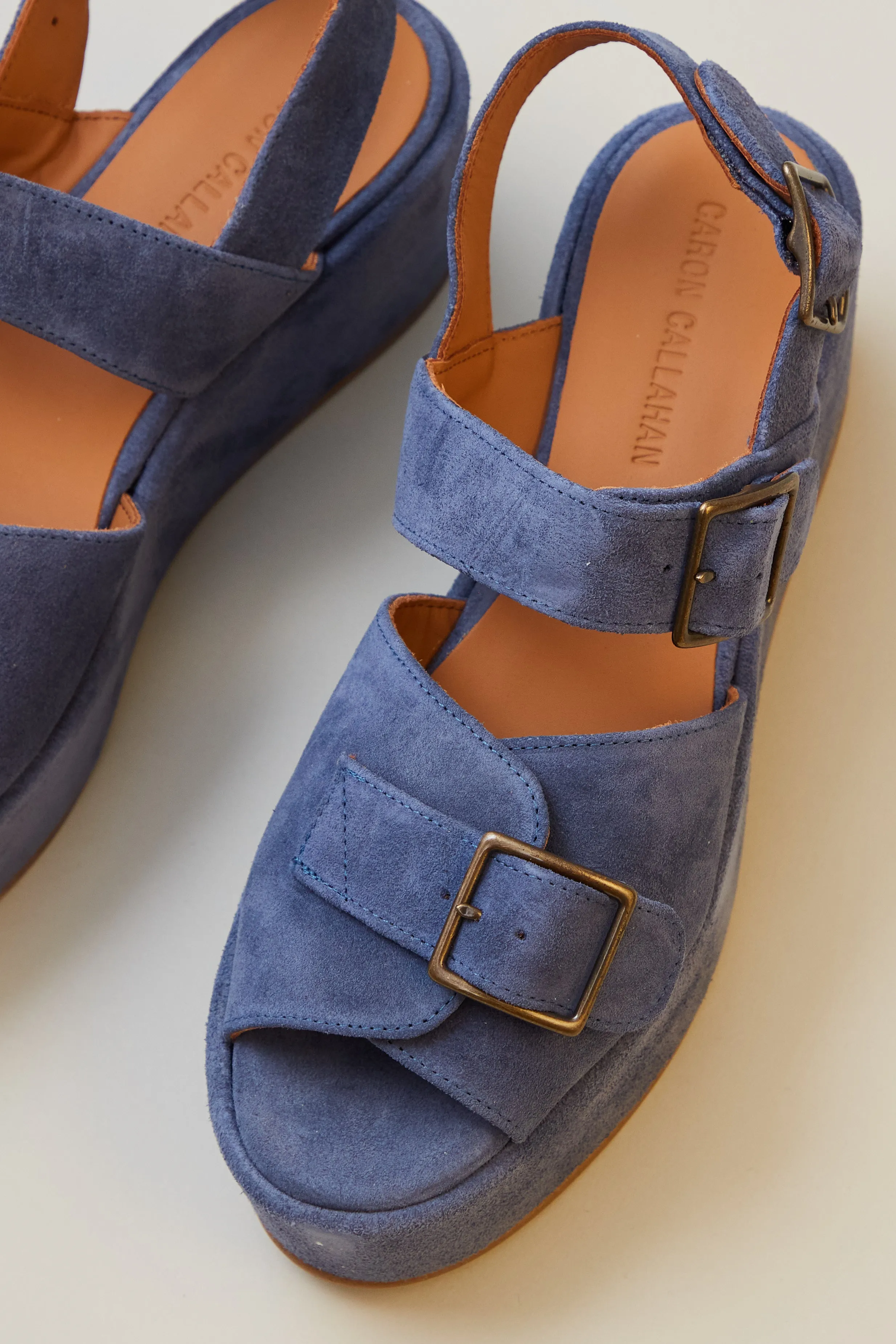 MARGARET PLATFORM | IRIS BLUE sold by Caron Callahan product image thumbnail 3