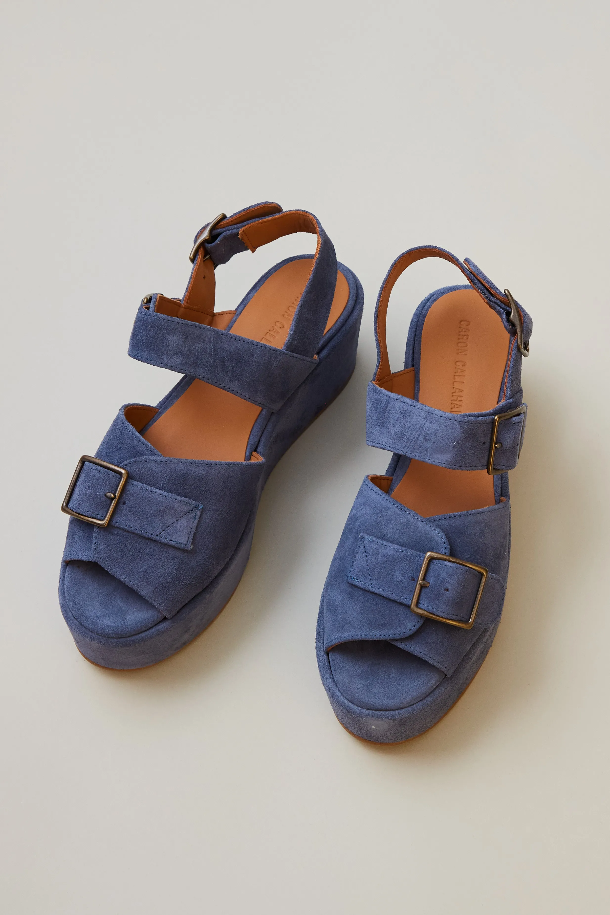 MARGARET PLATFORM | IRIS BLUE sold by Caron Callahan product image thumbnail 2