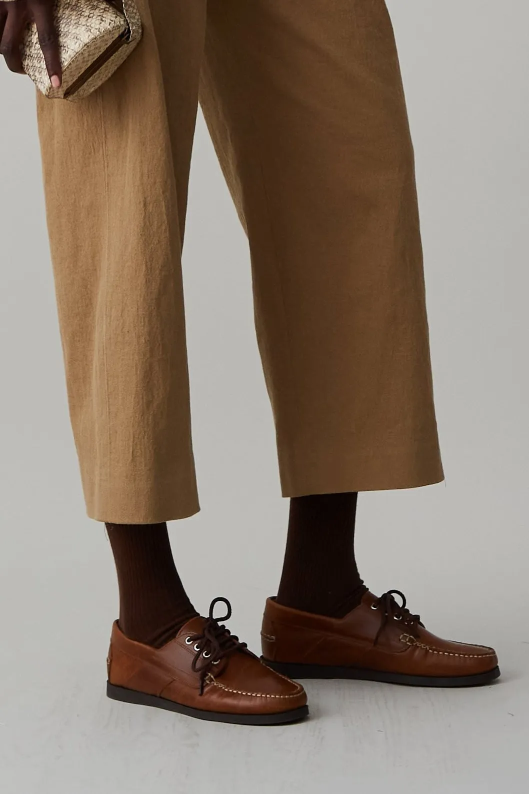 BAXTER BOAT SHOE | CLASSIC BROWN LEATHER sold by Caron Callahan product image thumbnail 2