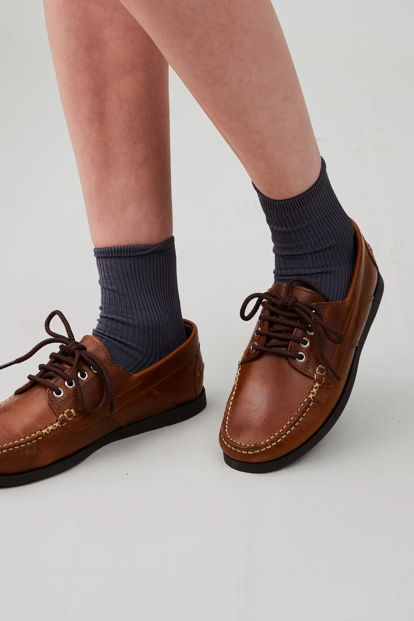 BAXTER BOAT SHOE | CLASSIC BROWN LEATHER sold by Caron Callahan product image thumbnail 3
