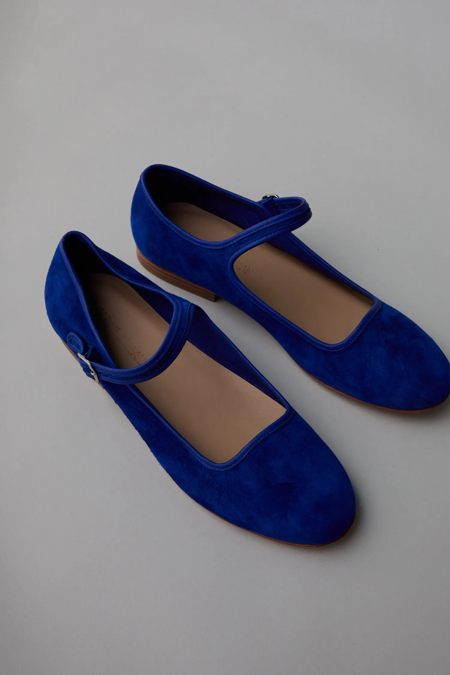 ELLIE MARY JANE | COBALT BLUE SUEDE sold by Caron Callahan product image thumbnail 2