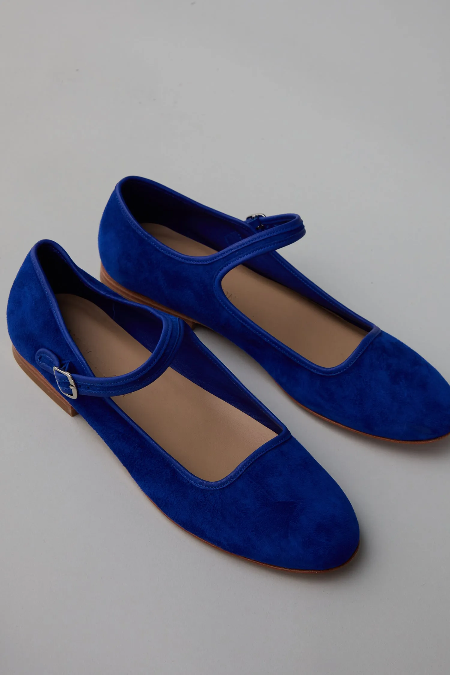 ELLIE MARY JANE | COBALT BLUE SUEDE sold by Caron Callahan product image thumbnail 3