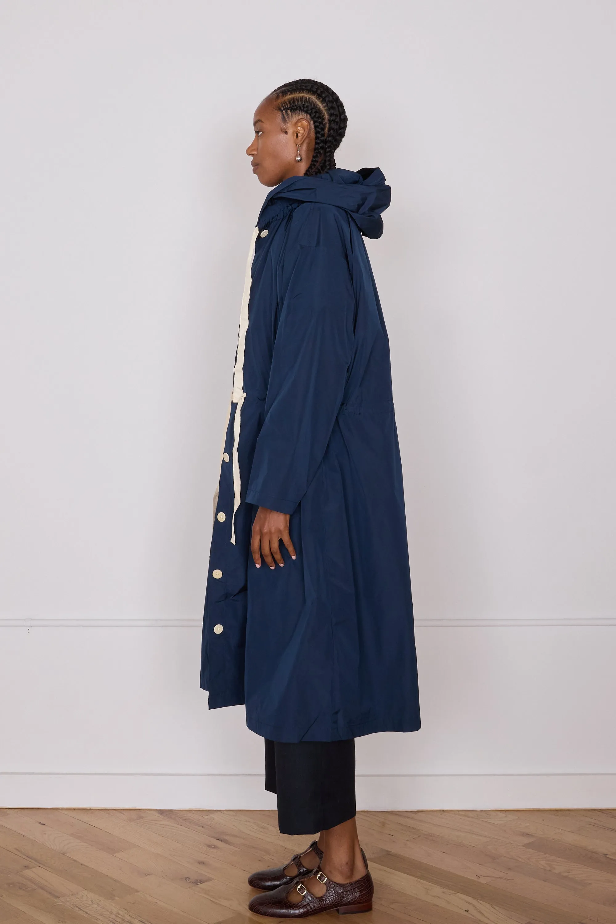 SIMONE TRENCH | NAVY CRISP NYLON sold by Caron Callahan product image thumbnail 3