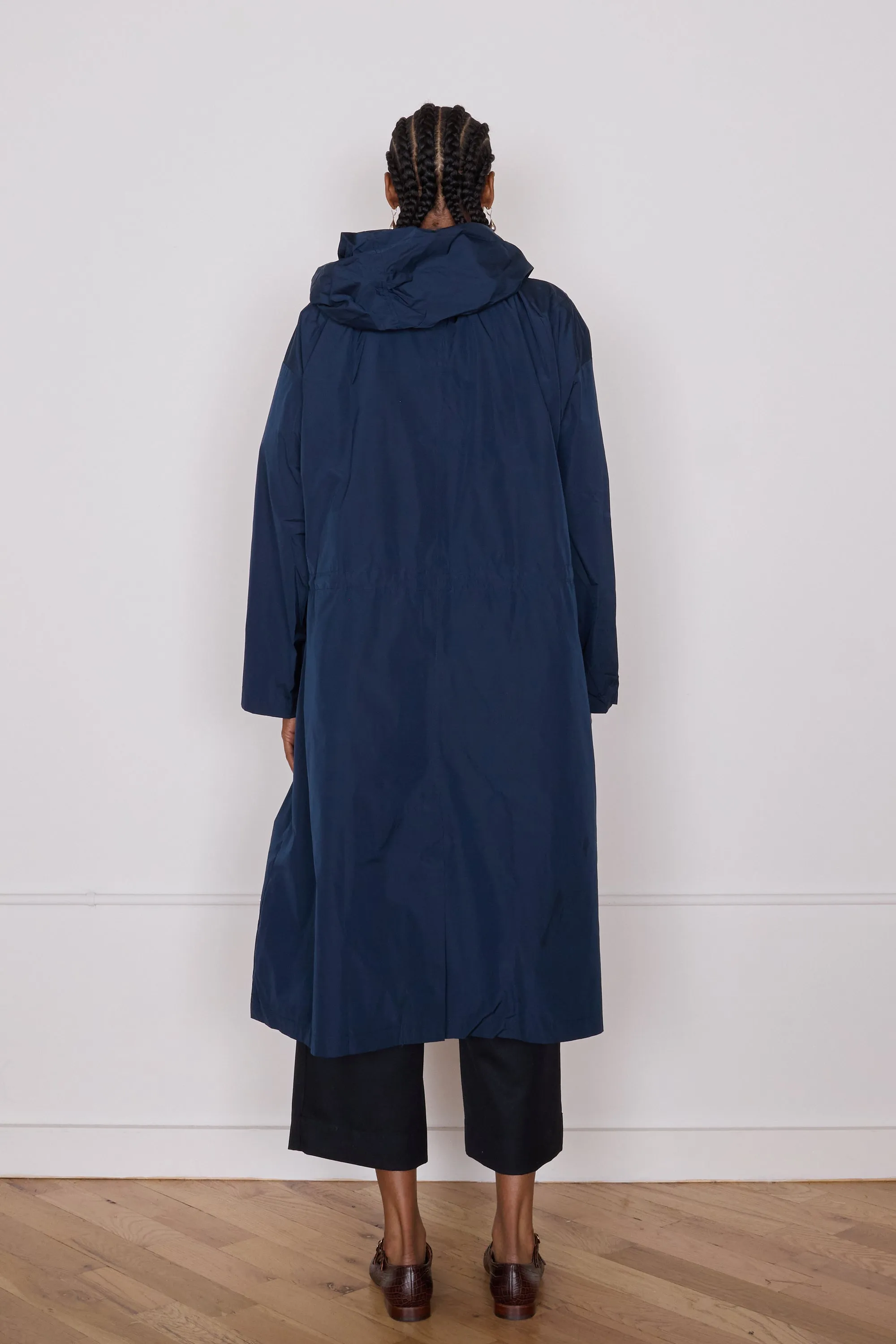 SIMONE TRENCH | NAVY CRISP NYLON sold by Caron Callahan product image thumbnail 4