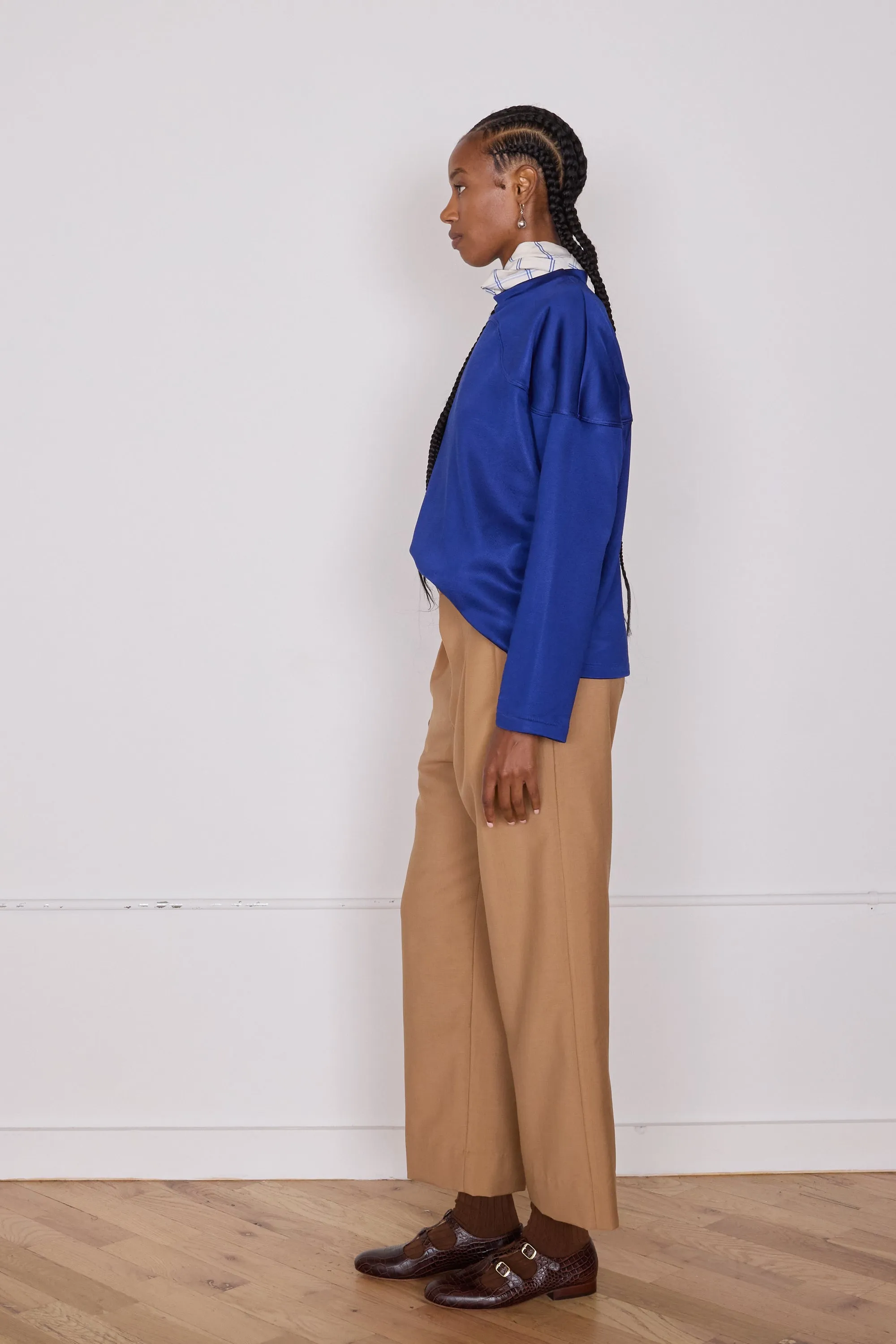 WILLIAM PANT | CAMEL TROPICAL WOOL sold by Caron Callahan product image thumbnail 3