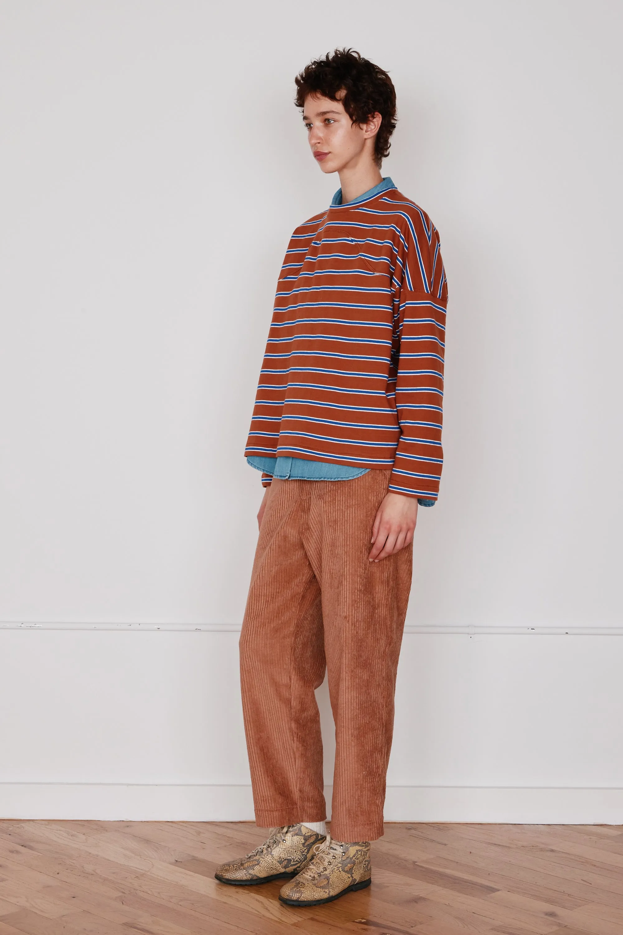DEAN PANT | RUST CORDUROY sold by Caron Callahan product image thumbnail 5