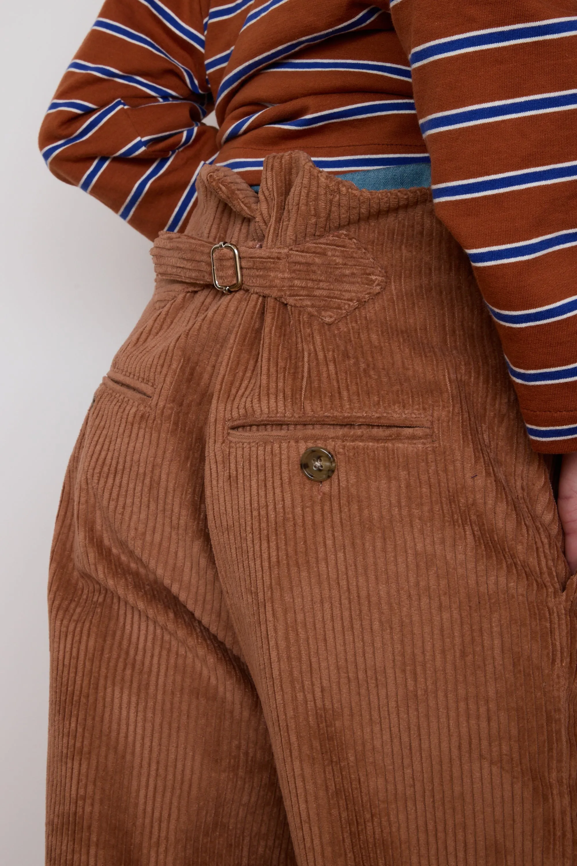 DEAN PANT | RUST CORDUROY sold by Caron Callahan product image thumbnail 2