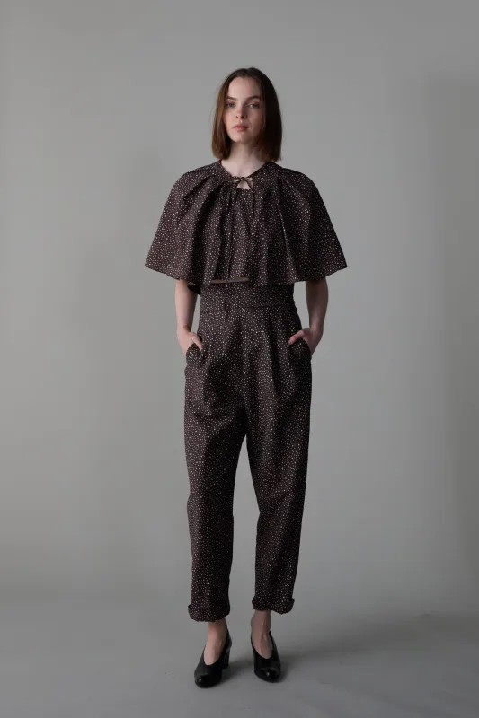 YOSSI PANT | CHOCOLATE DOT sold by Caron Callahan