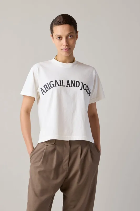 LOVERS TEE | ABIGAIL & JOHN sold by Caron Callahan