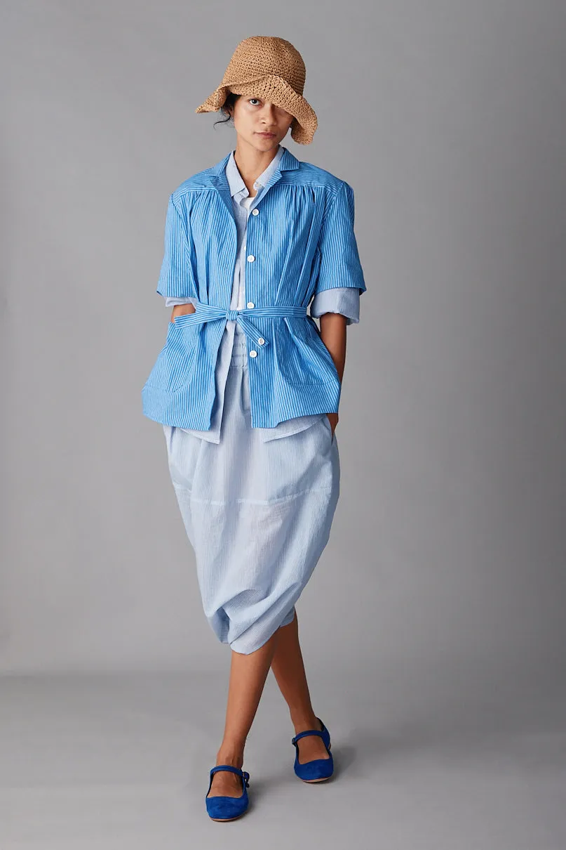 TULIP PANT | BLUE PINSTRIPE sold by Caron Callahan product image thumbnail 5