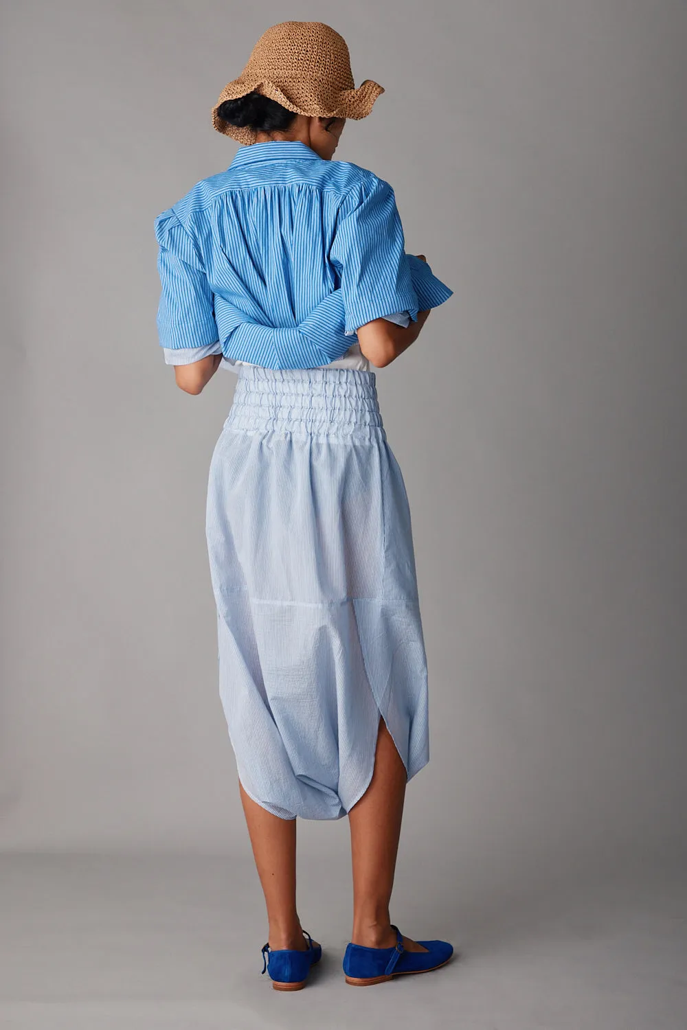 TULIP PANT | BLUE PINSTRIPE sold by Caron Callahan product image thumbnail 4