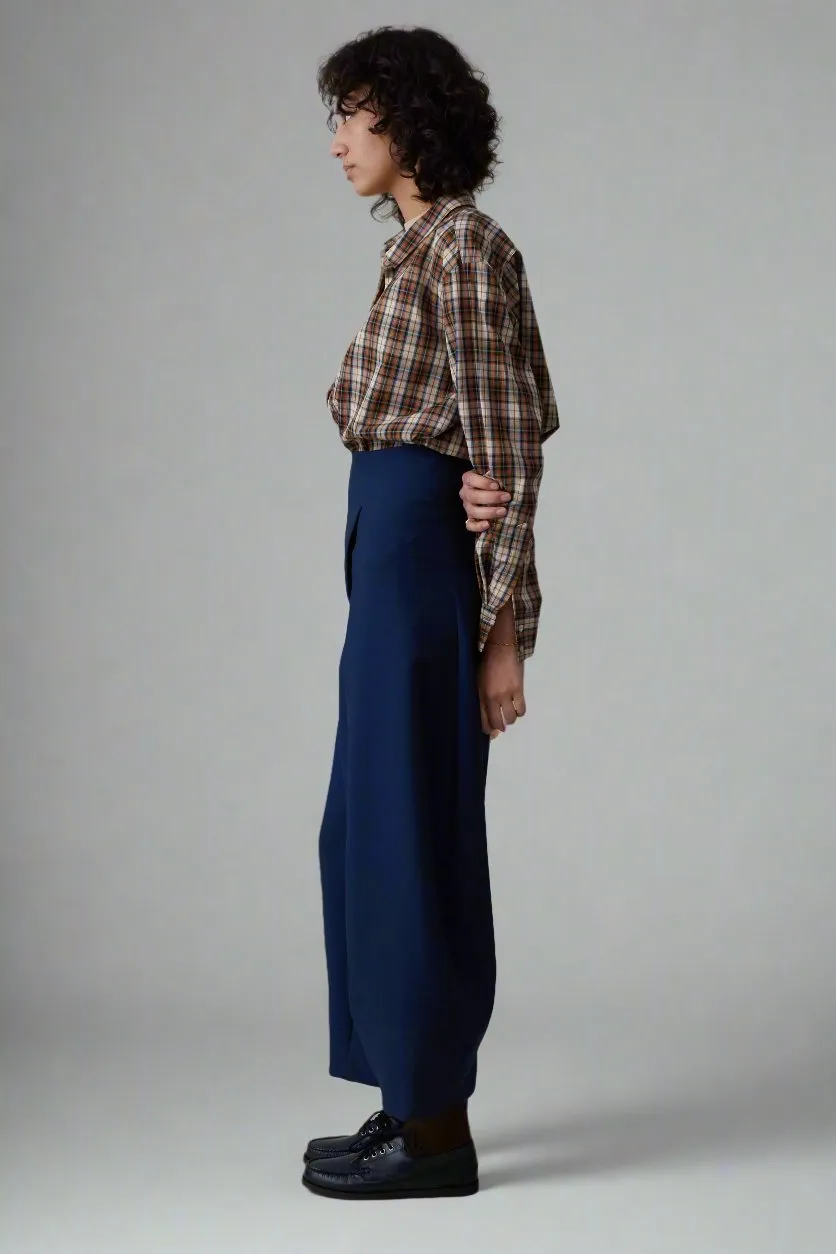 MORGAN PANT | MARINE TROPICAL WOOL sold by Caron Callahan product image thumbnail 4