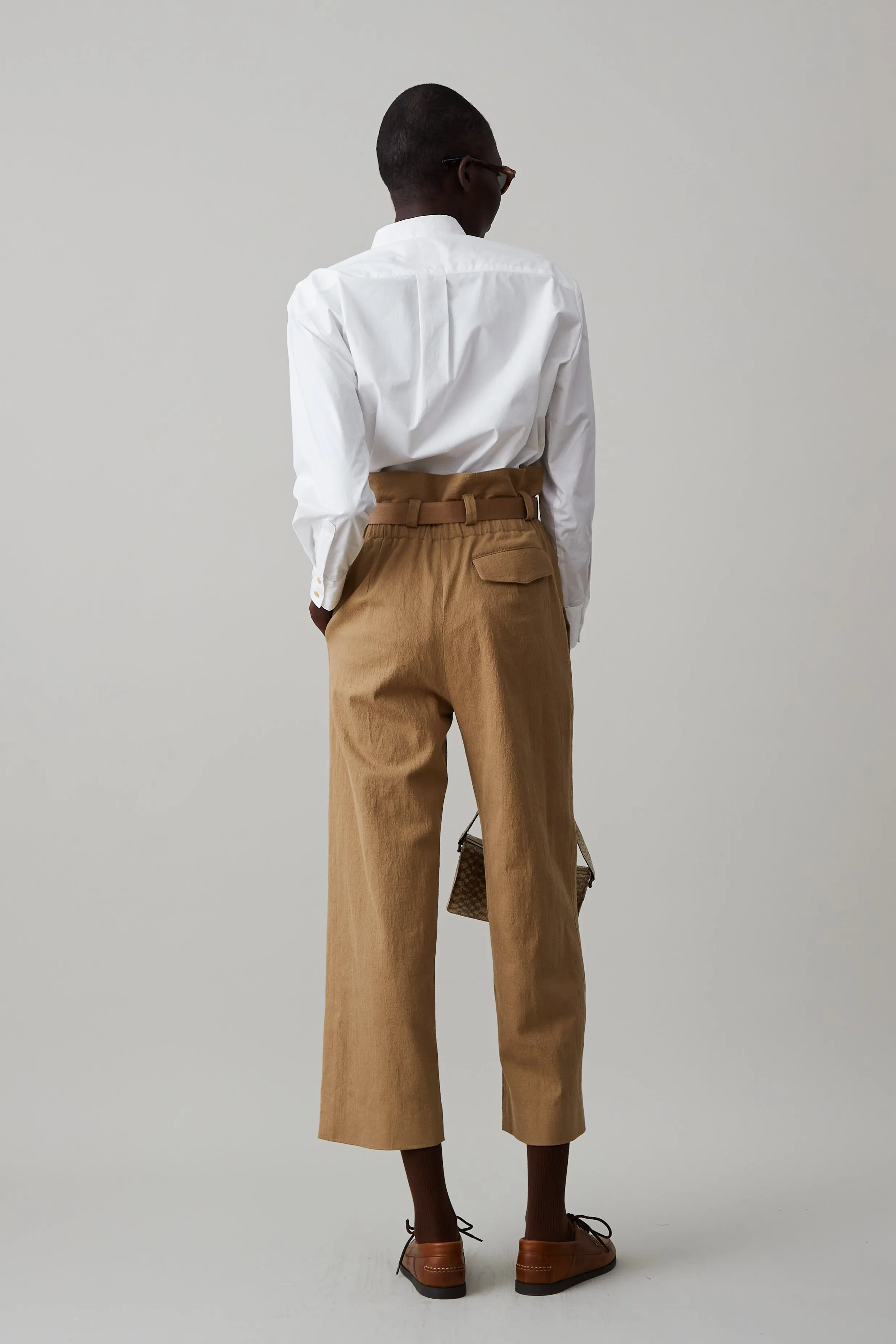 DENVER PANT | TOAST SLUB COTTON WOOL sold by Caron Callahan product image thumbnail 2