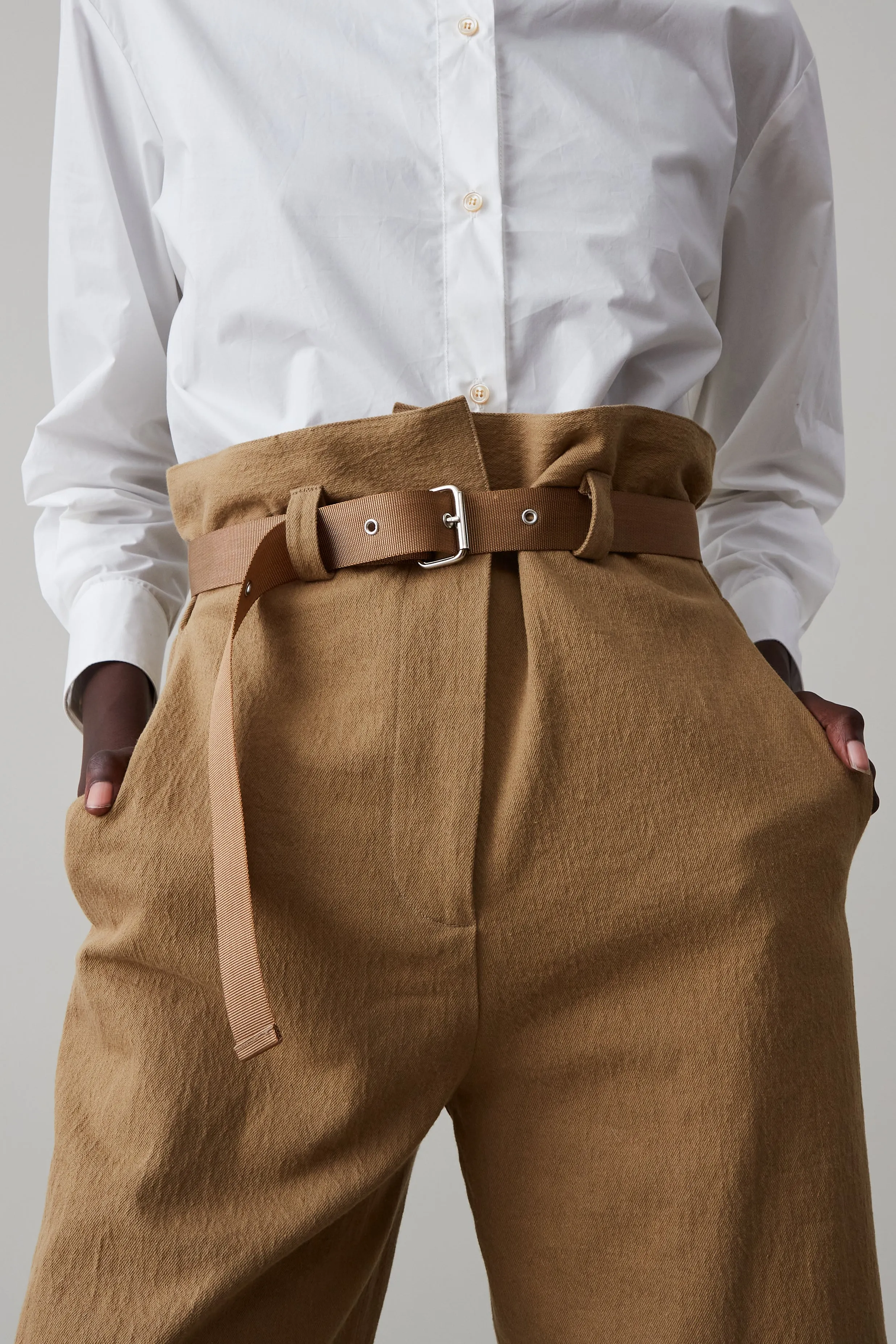 DENVER PANT | TOAST SLUB COTTON WOOL sold by Caron Callahan product image thumbnail 3