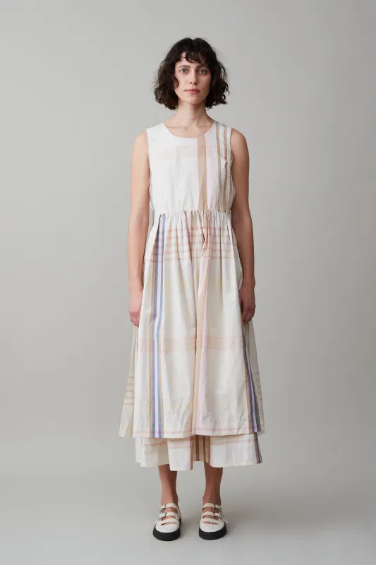 SYLVIA DRESS | SUN BLEACHED LARGE SCALE PLAID sold by Caron Callahan