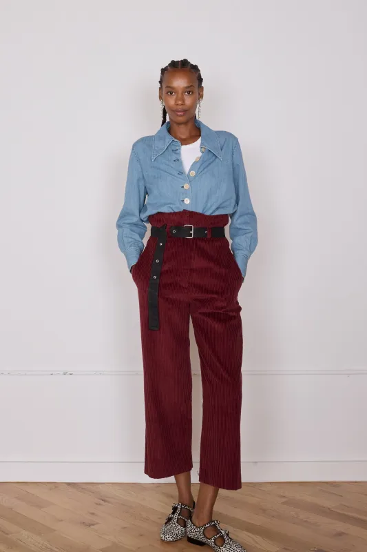 DENVER PANT | AUBURN CORDUROY made by Caron Callahan