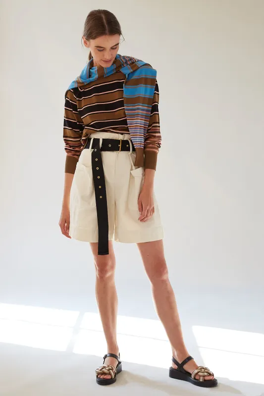 DEVON SHORT | NATURAL CANVAS made by Caron Callahan