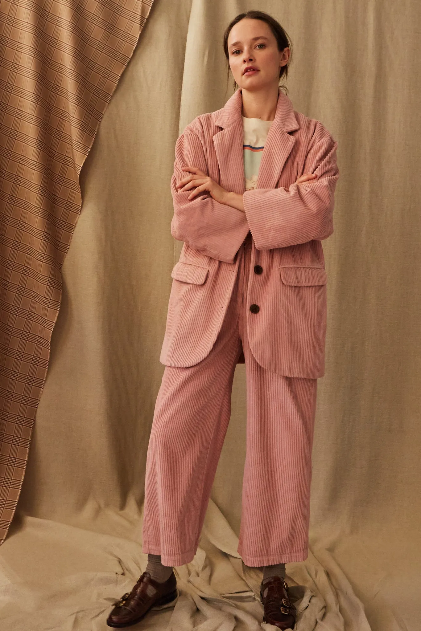 ANDES PANT | BLUSH CORDUROY sold by Caron Callahan product image thumbnail 4