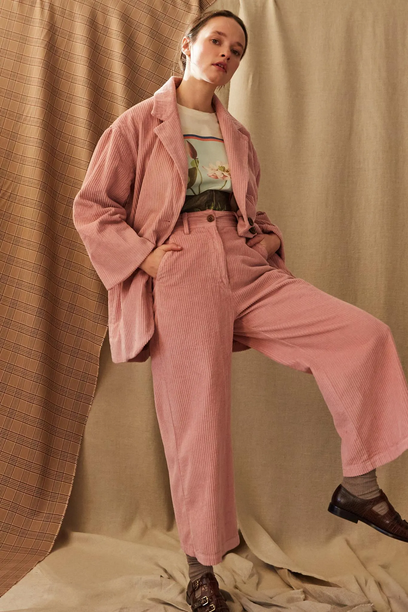 ANDES PANT | BLUSH CORDUROY sold by Caron Callahan product image thumbnail 2