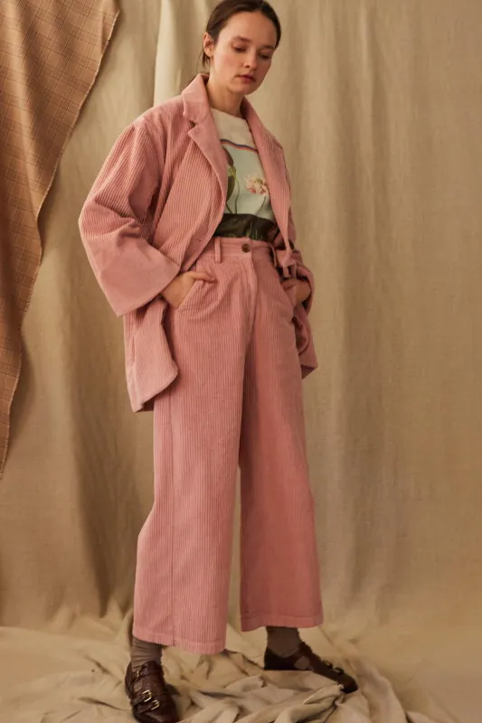 ANDES PANT | BLUSH CORDUROY made by Caron Callahan