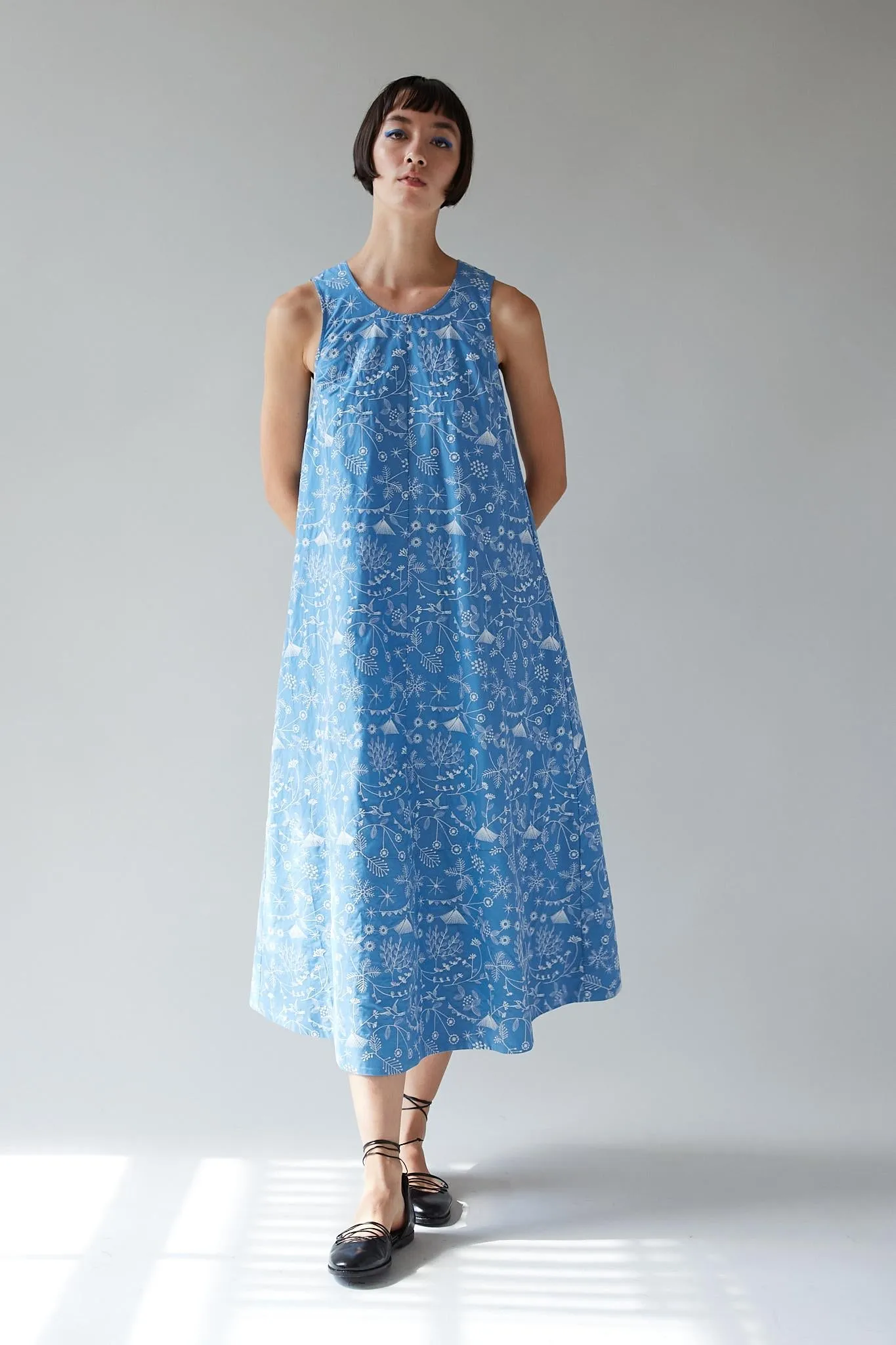 TENT DRESS | SKY MEADOW EMBROIDERY sold by Caron Callahan